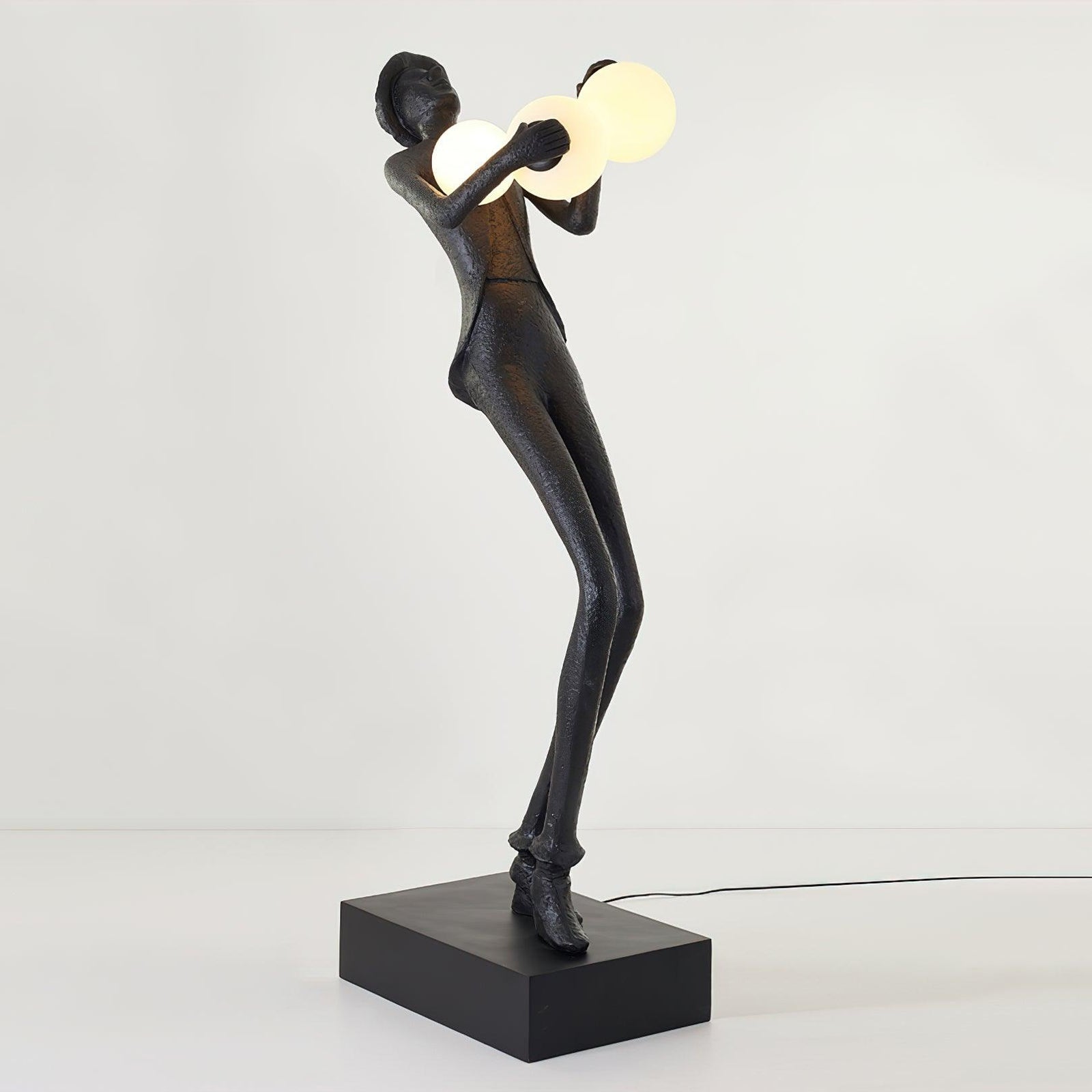Evlirir Artistic Bronze Floor Lamp-Neutral Decor