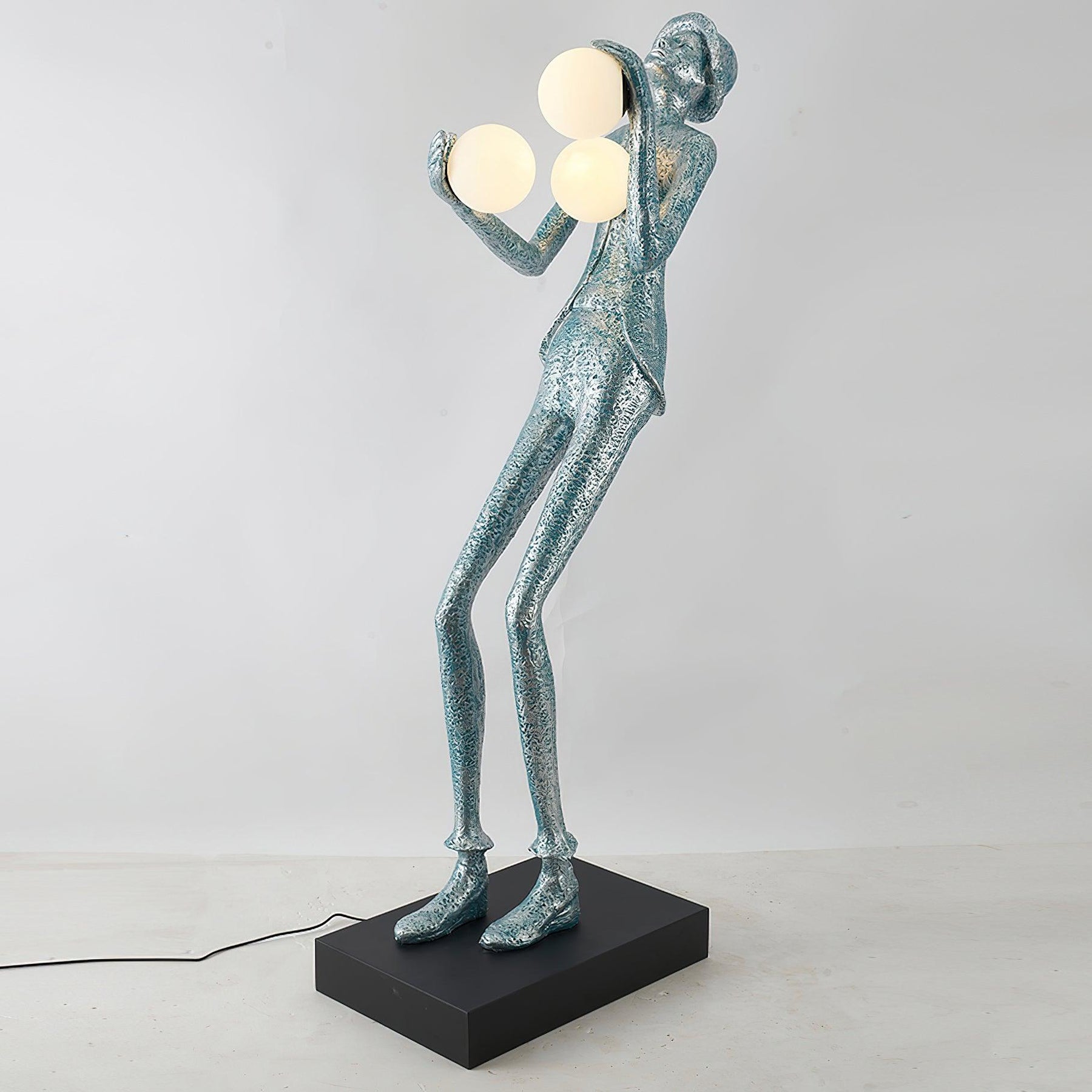 Evlirir Artistic Bronze Floor Lamp-Neutral Decor
