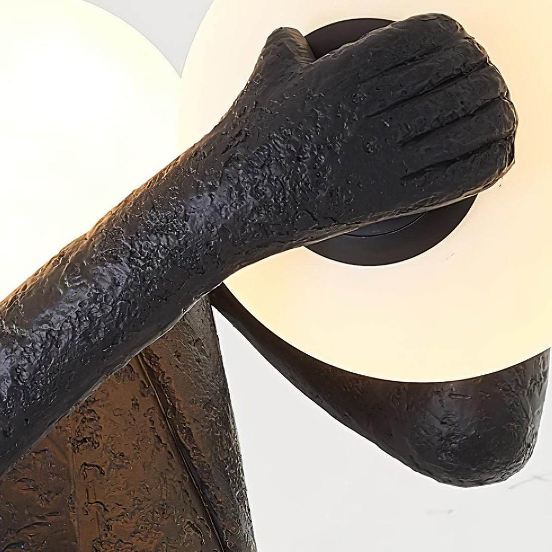 Evlirir Artistic Bronze Floor Lamp-Neutral Decor