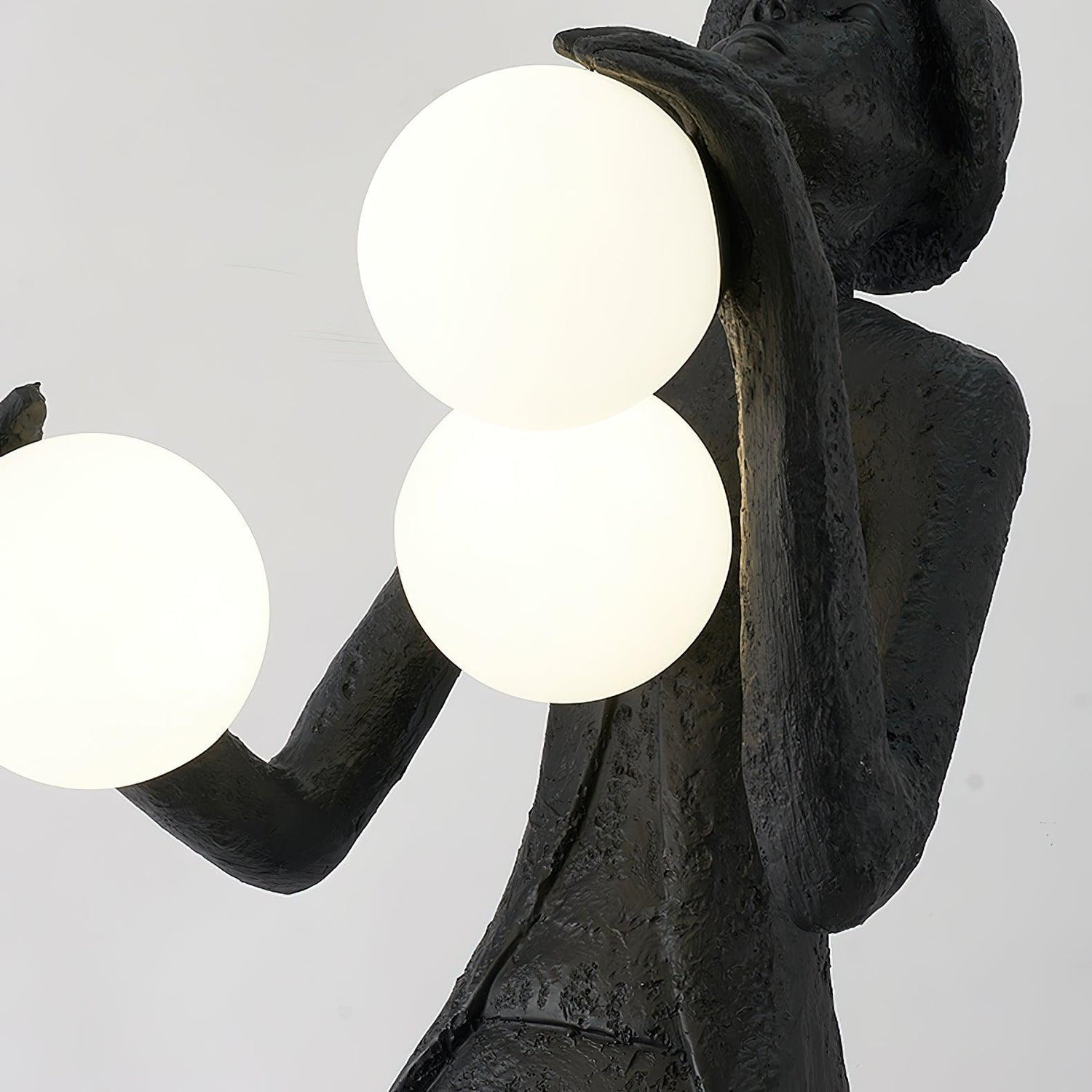 Evlirir Artistic Bronze Floor Lamp-Neutral Decor