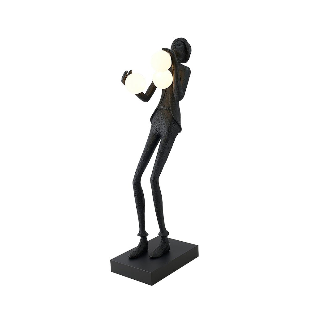 Evlirir Artistic Bronze Floor Lamp-Neutral Decor