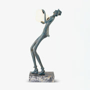 Gentleman Sculpture Floor Lamp-Neutral Decor