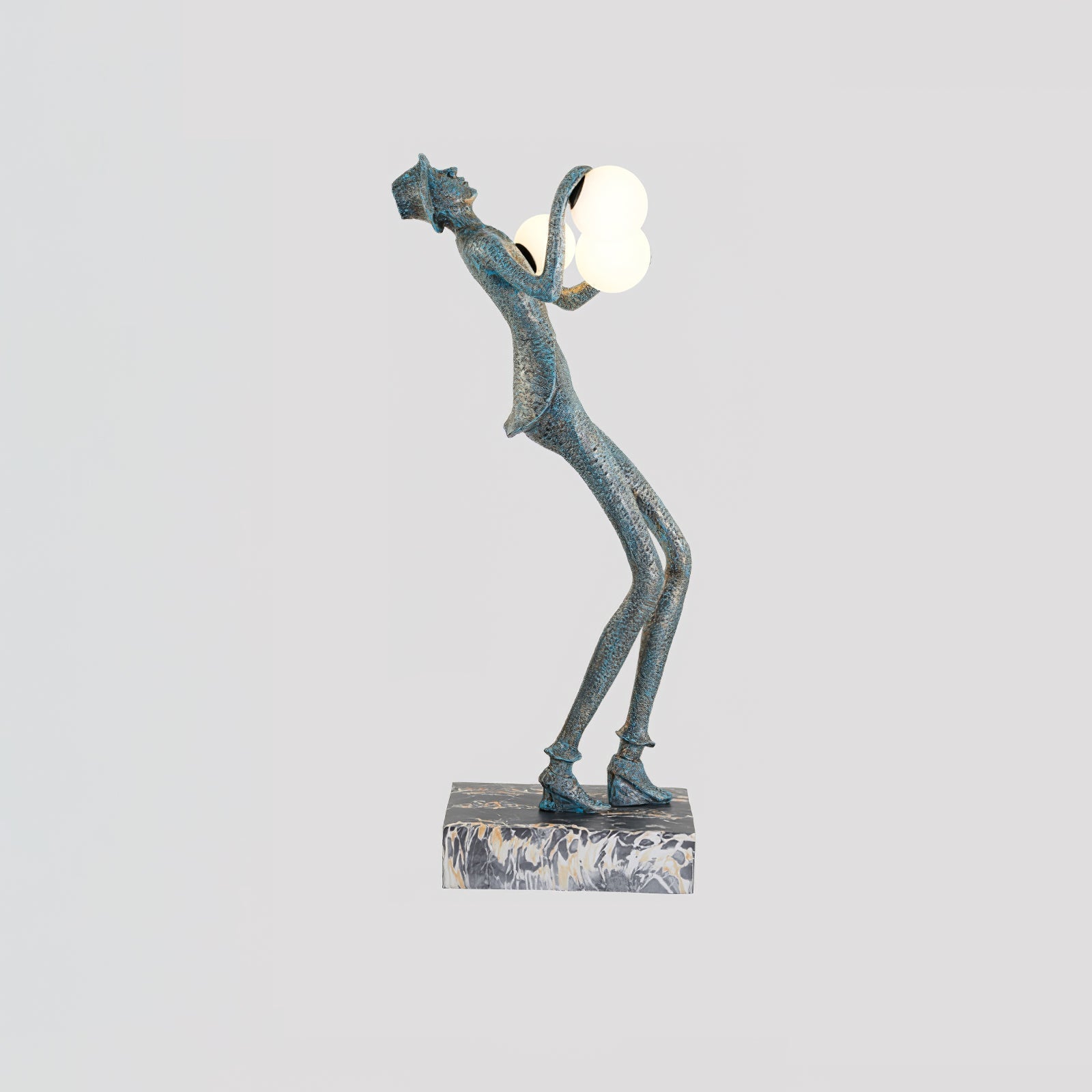 Evlirir Artistic Bronze Floor Lamp-Neutral Decor