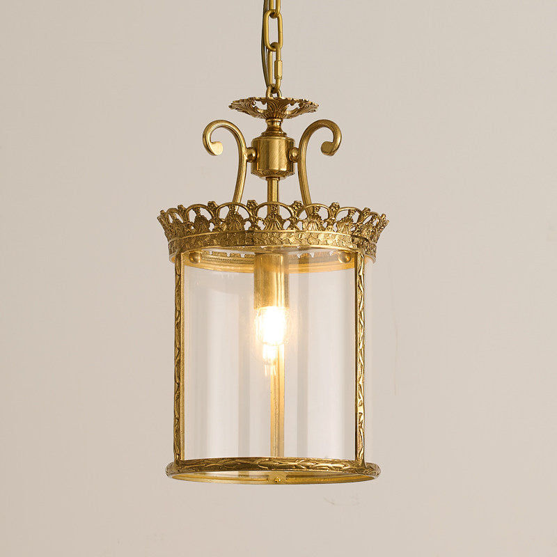Lifestyle image of the Gentry Pendant Lamp over a dining table.