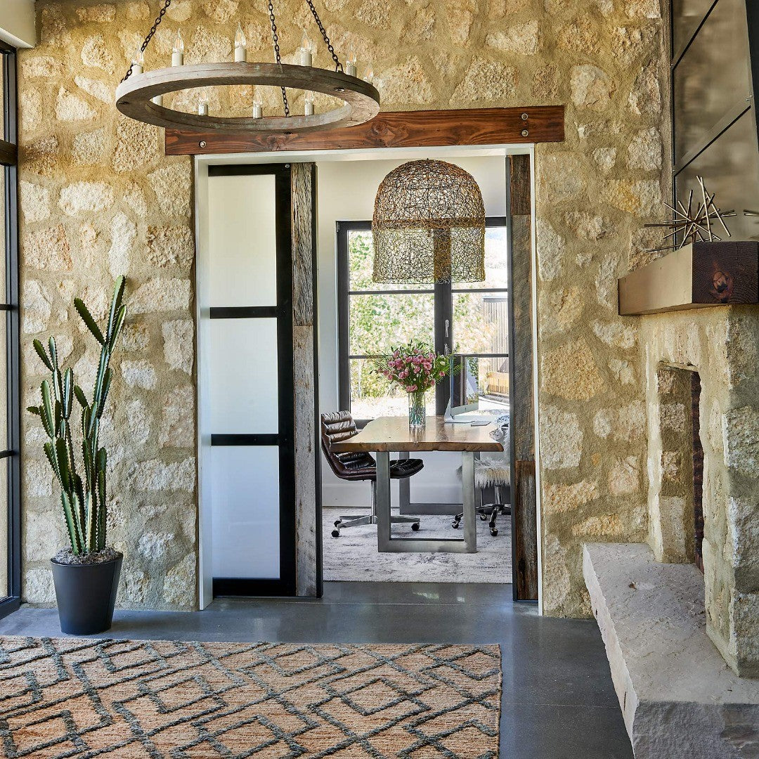 Rowan Wood Chandelier
