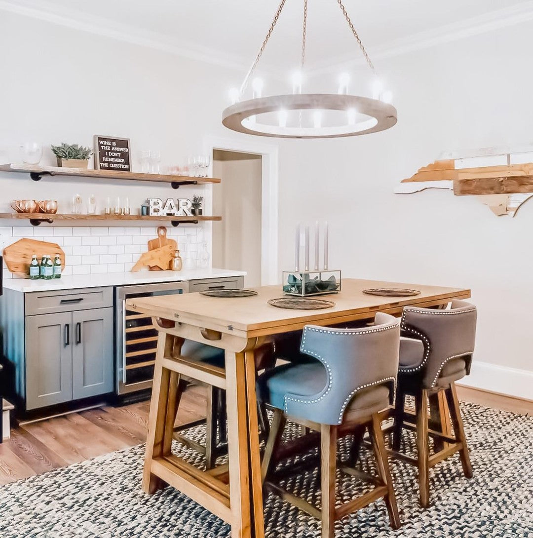 Rowan Wood Chandelier