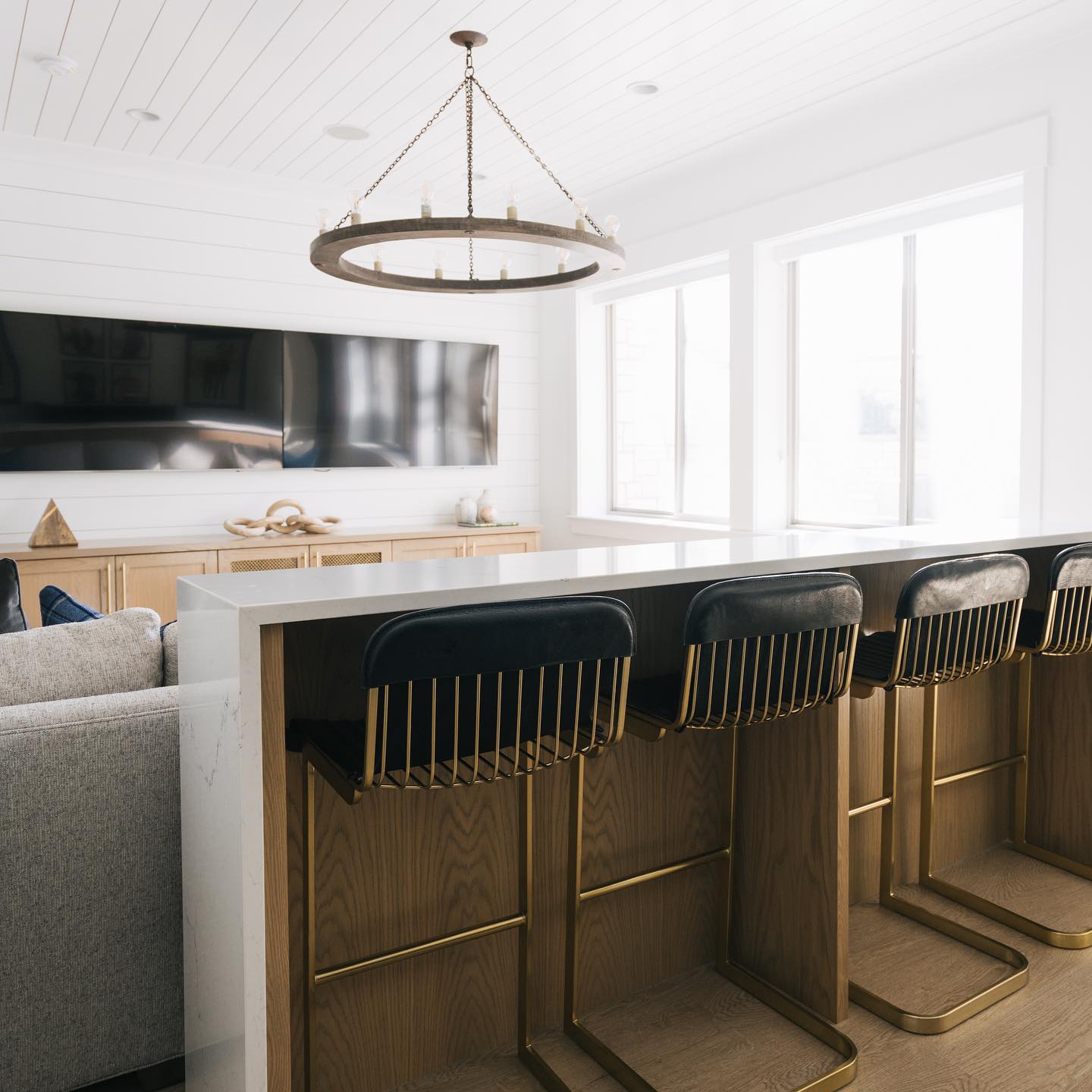 Rowan Wood Chandelier