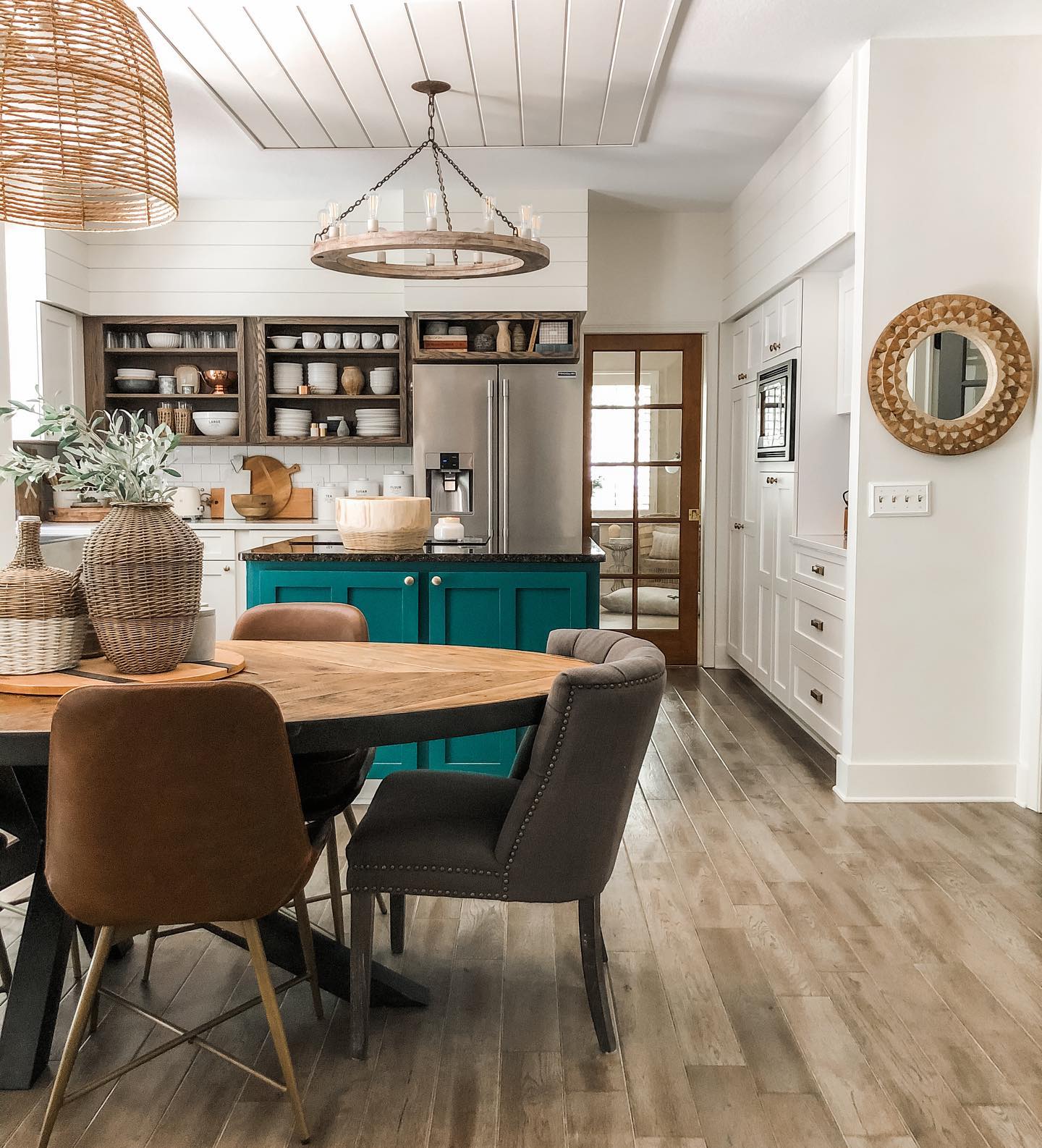 Rowan Wood Chandelier