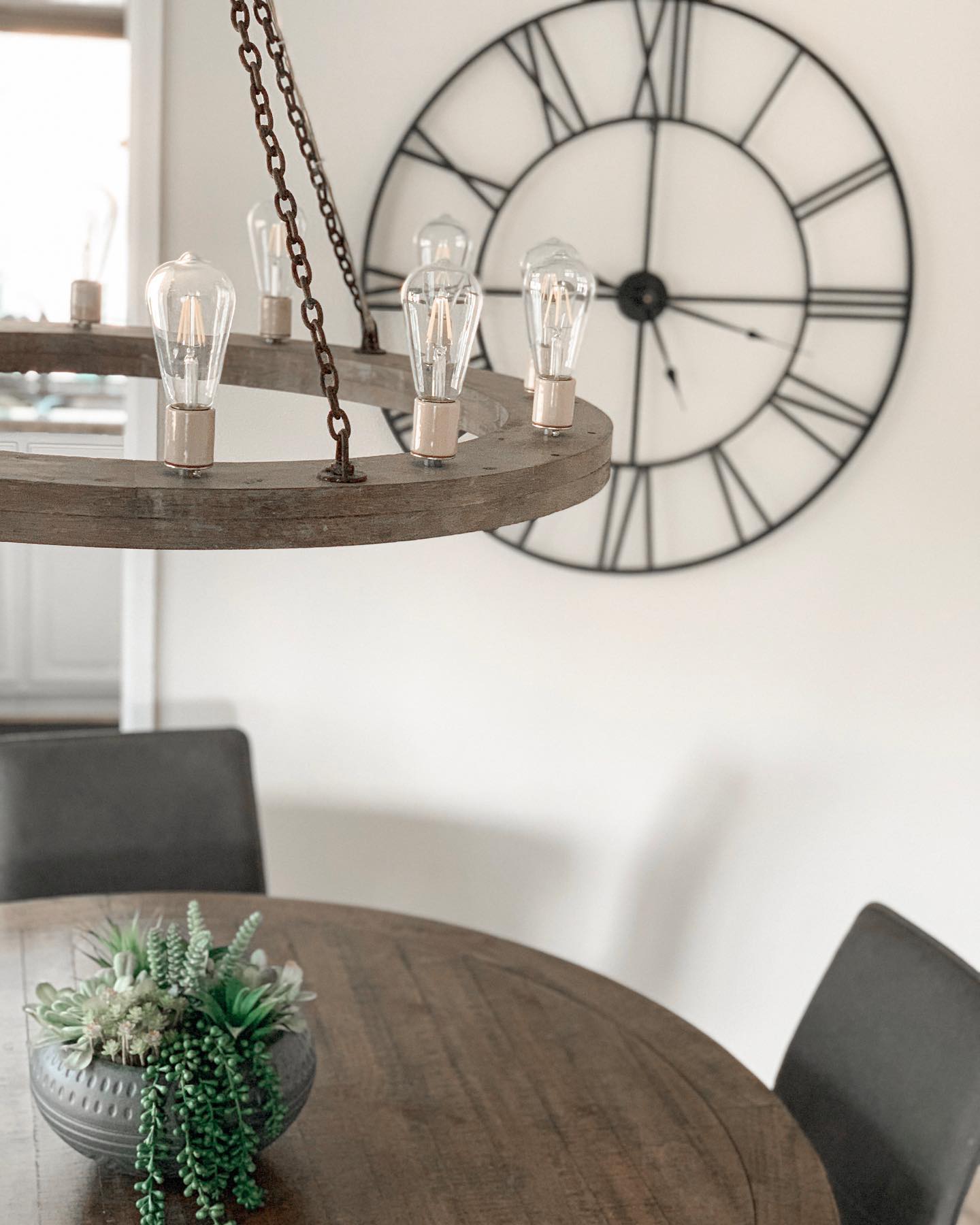 Rowan Wood Chandelier