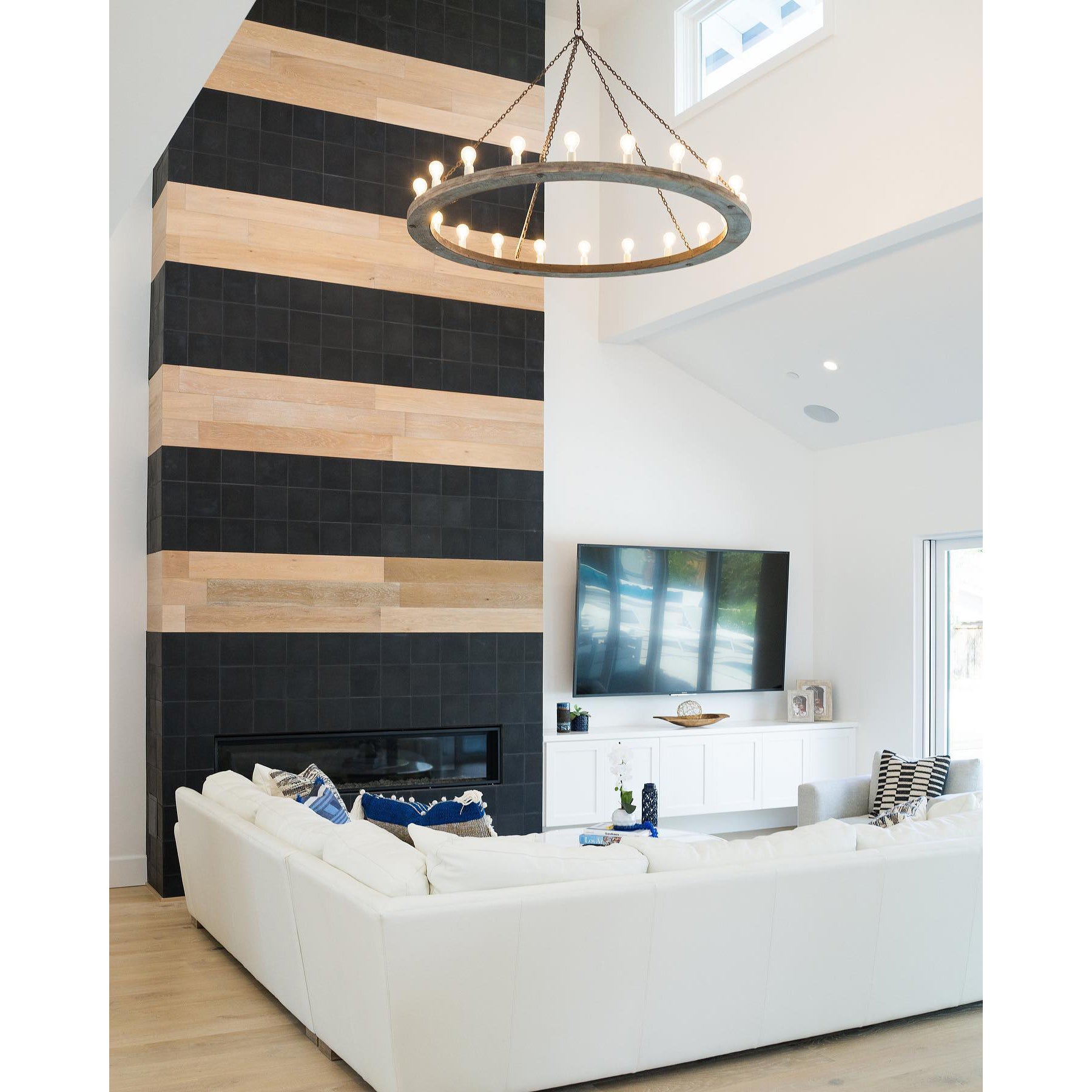 Rowan Wood Chandelier