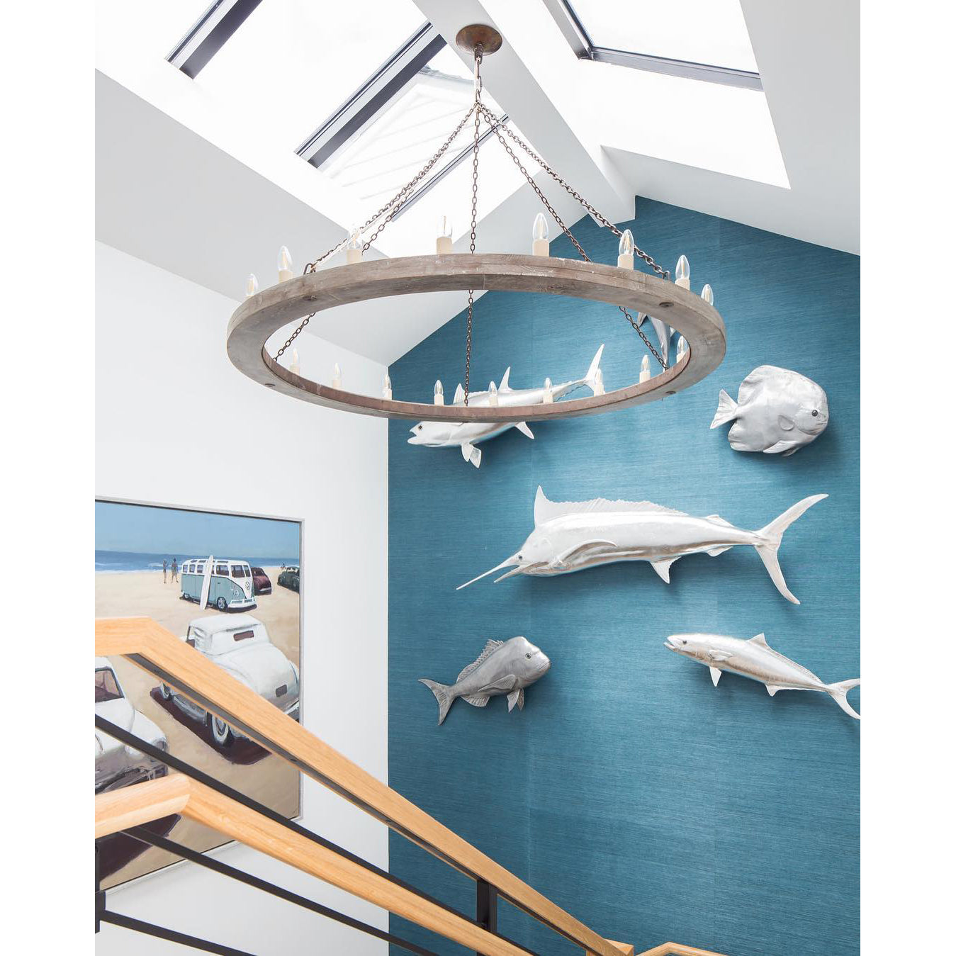 Rowan Wood Chandelier