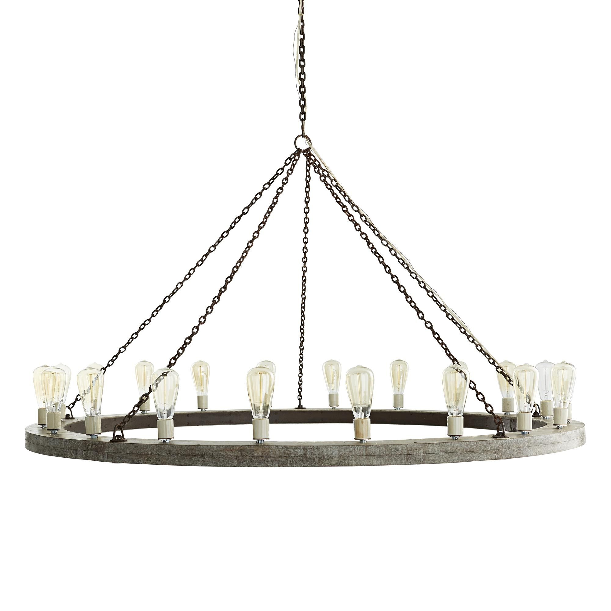 Rowan Wood Chandelier