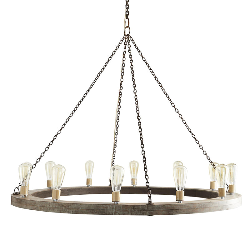 Rowan Wood Chandelier