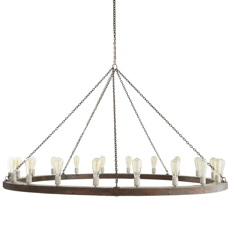 Rowan Wood Chandelier