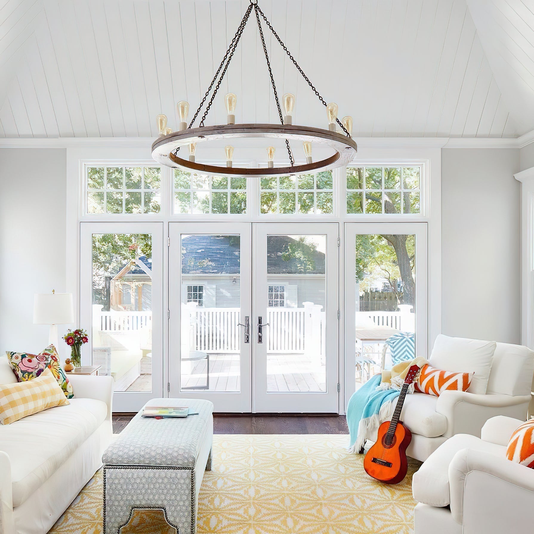 Rowan Wood Chandelier