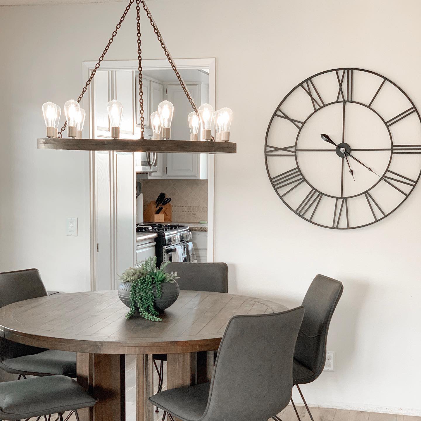 Rowan Wood Chandelier