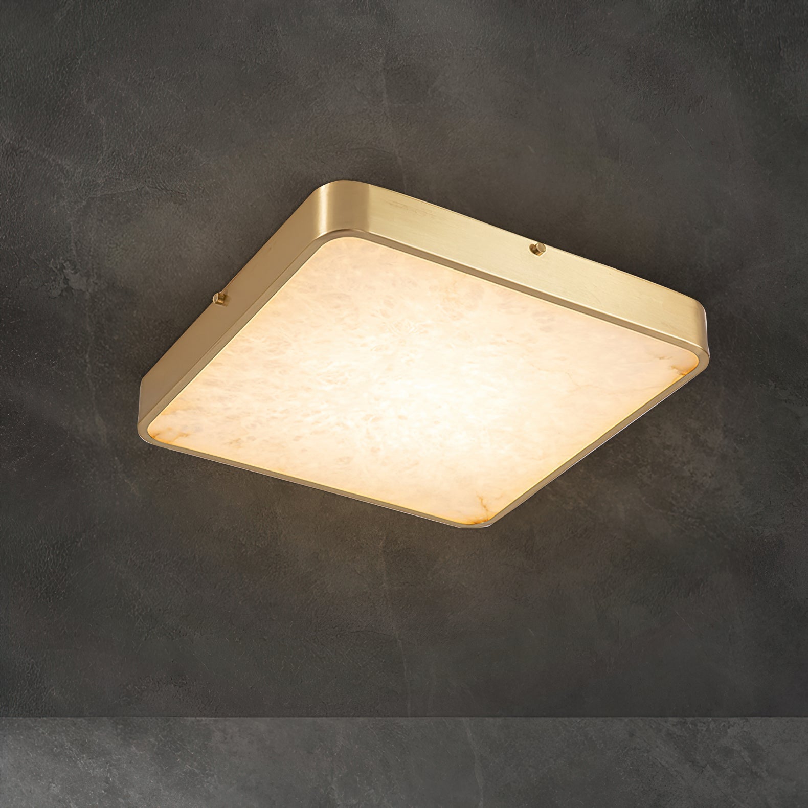 Selene Alabaster Ceiling Light