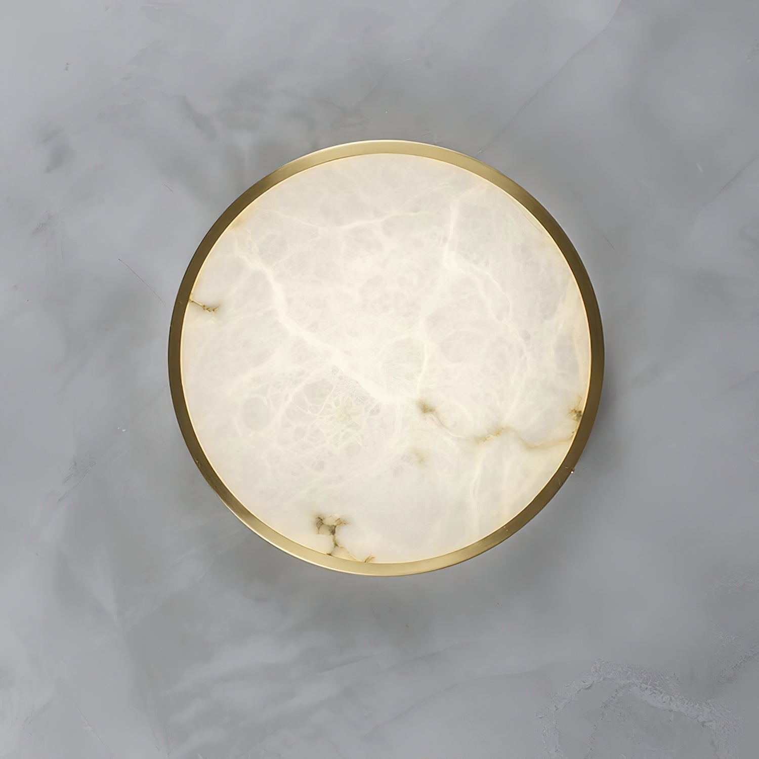Selene Alabaster Ceiling Light