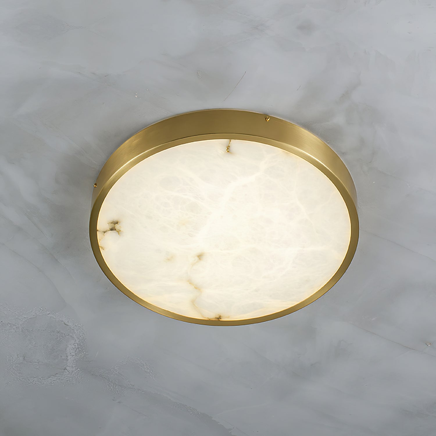 Selene Alabaster Ceiling Light