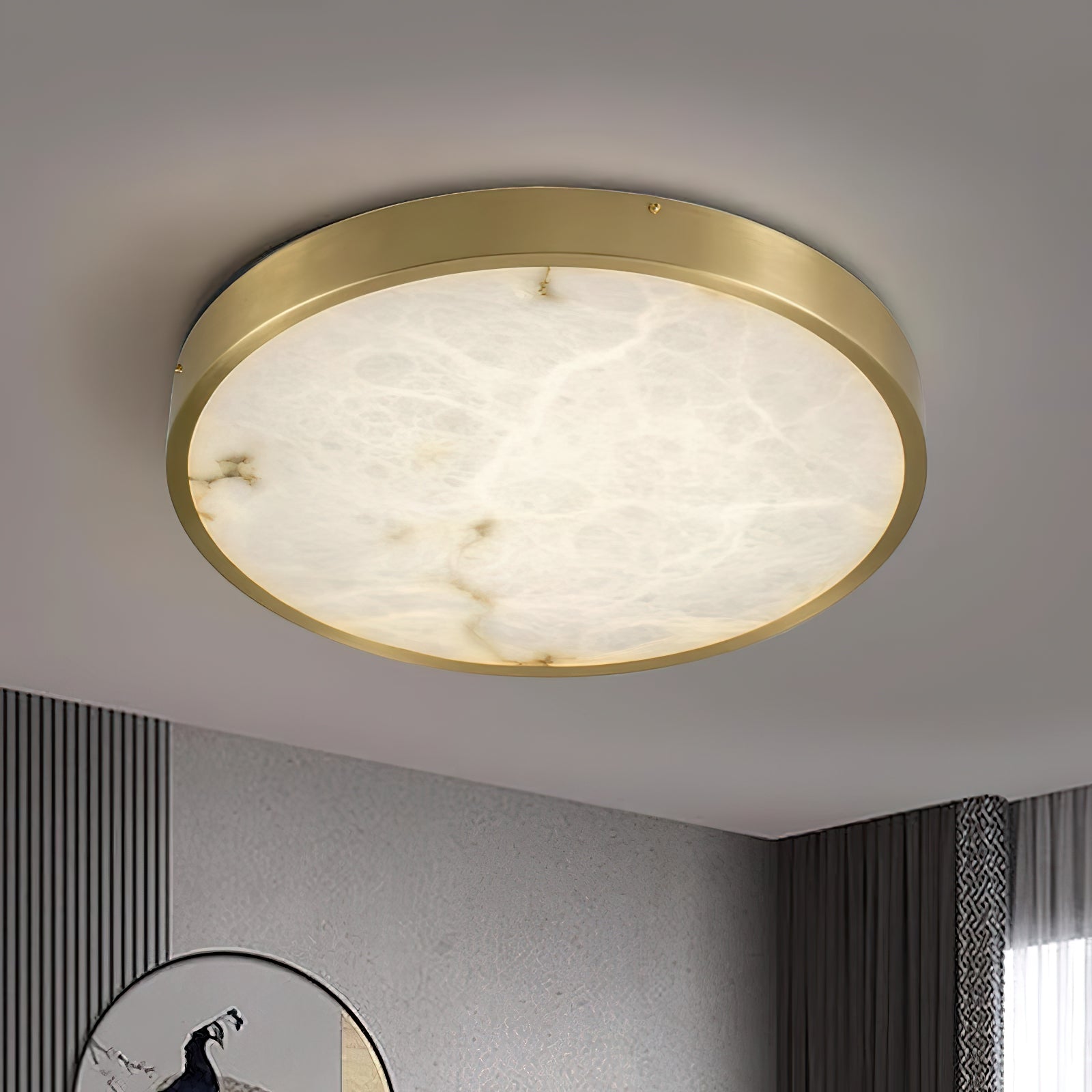 Selene Alabaster Ceiling Light
