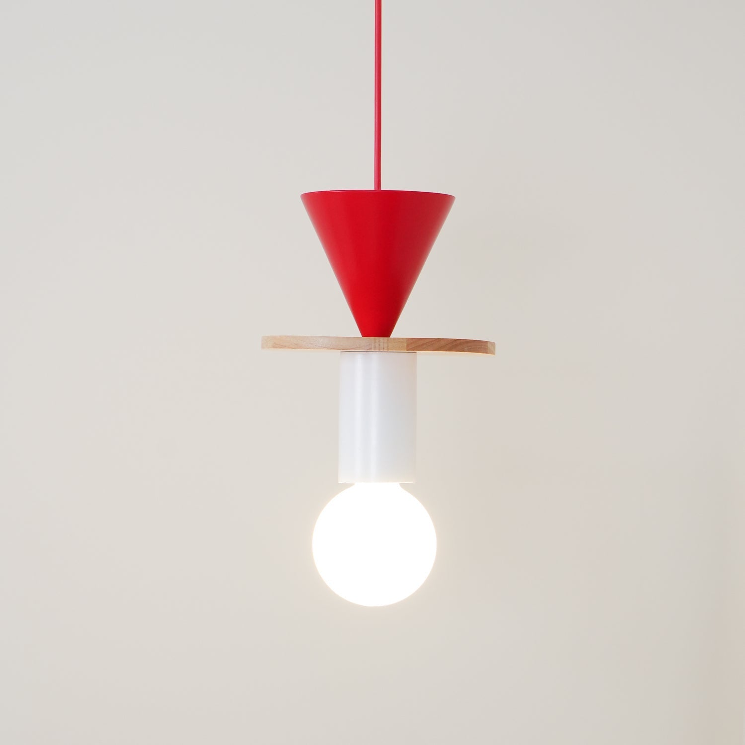 Gram Modern Wood Pendant Light-Neutral Decor