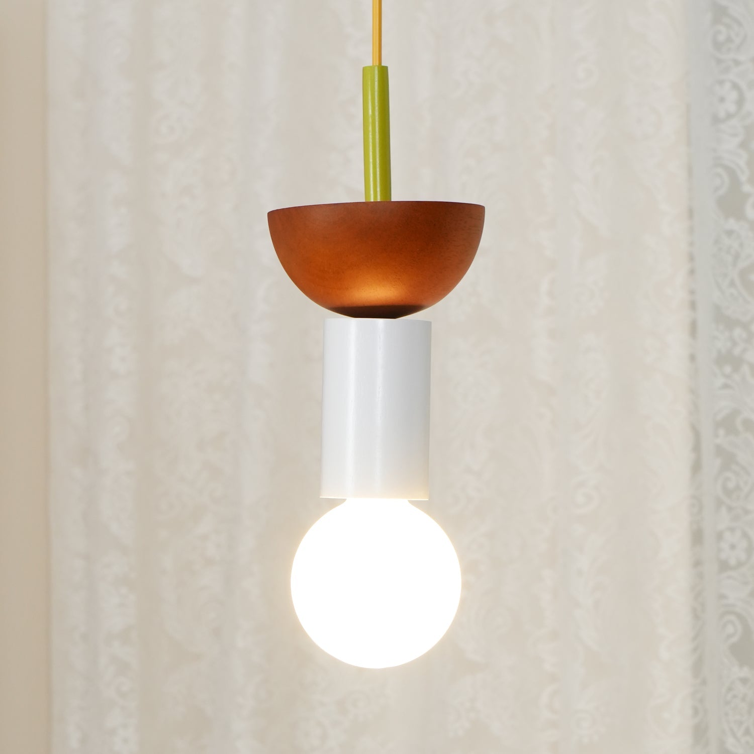 Gram Modern Wood Pendant Light-Neutral Decor