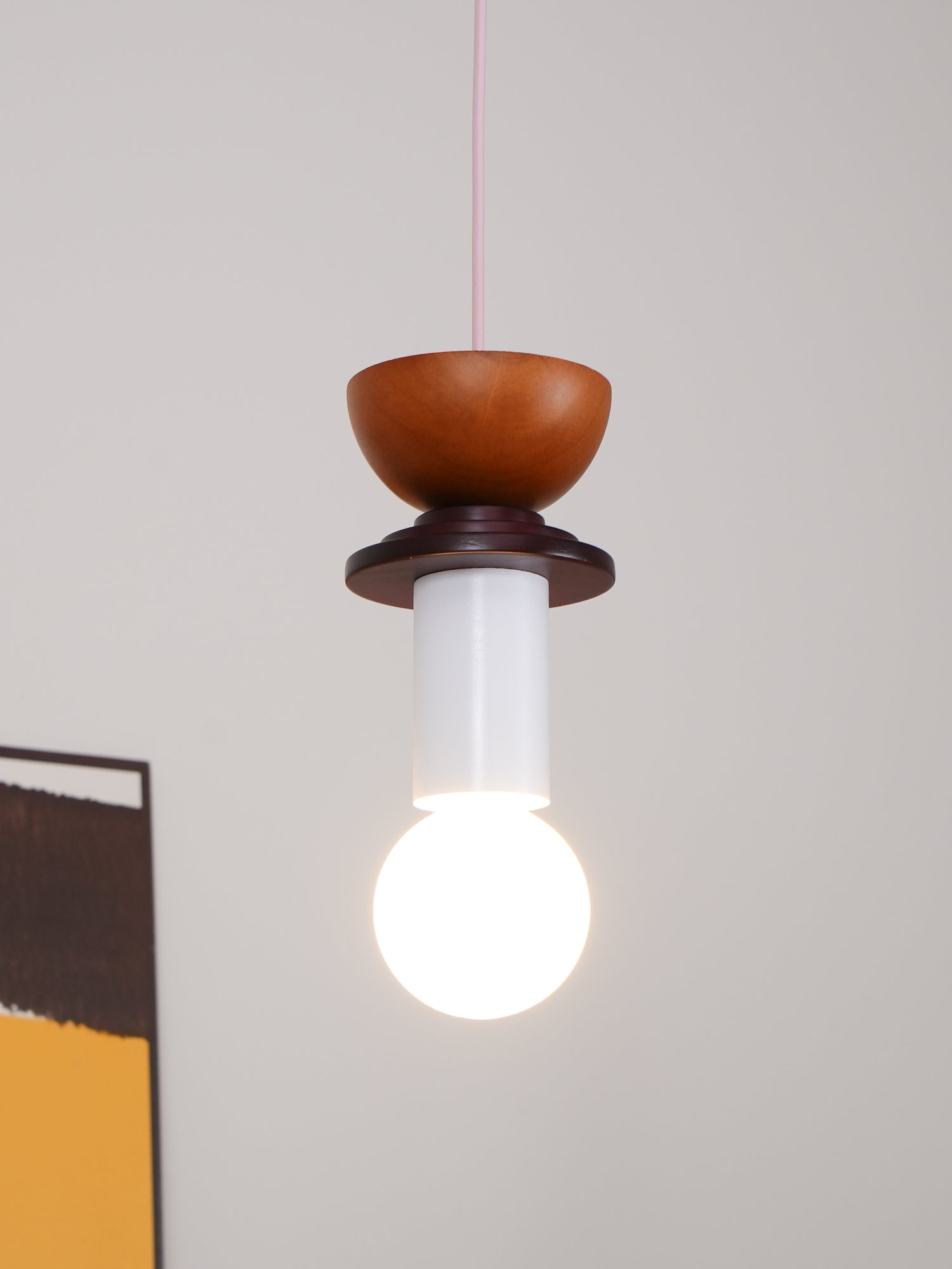 Gram Modern Wood Pendant Light-Neutral Decor