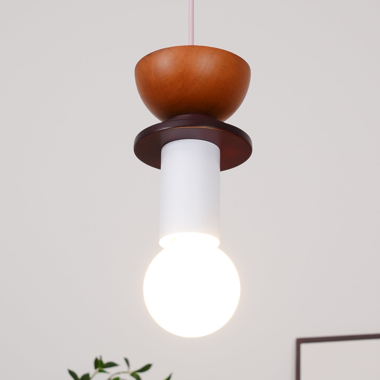 Gram Modern Wood Pendant Light-Neutral Decor
