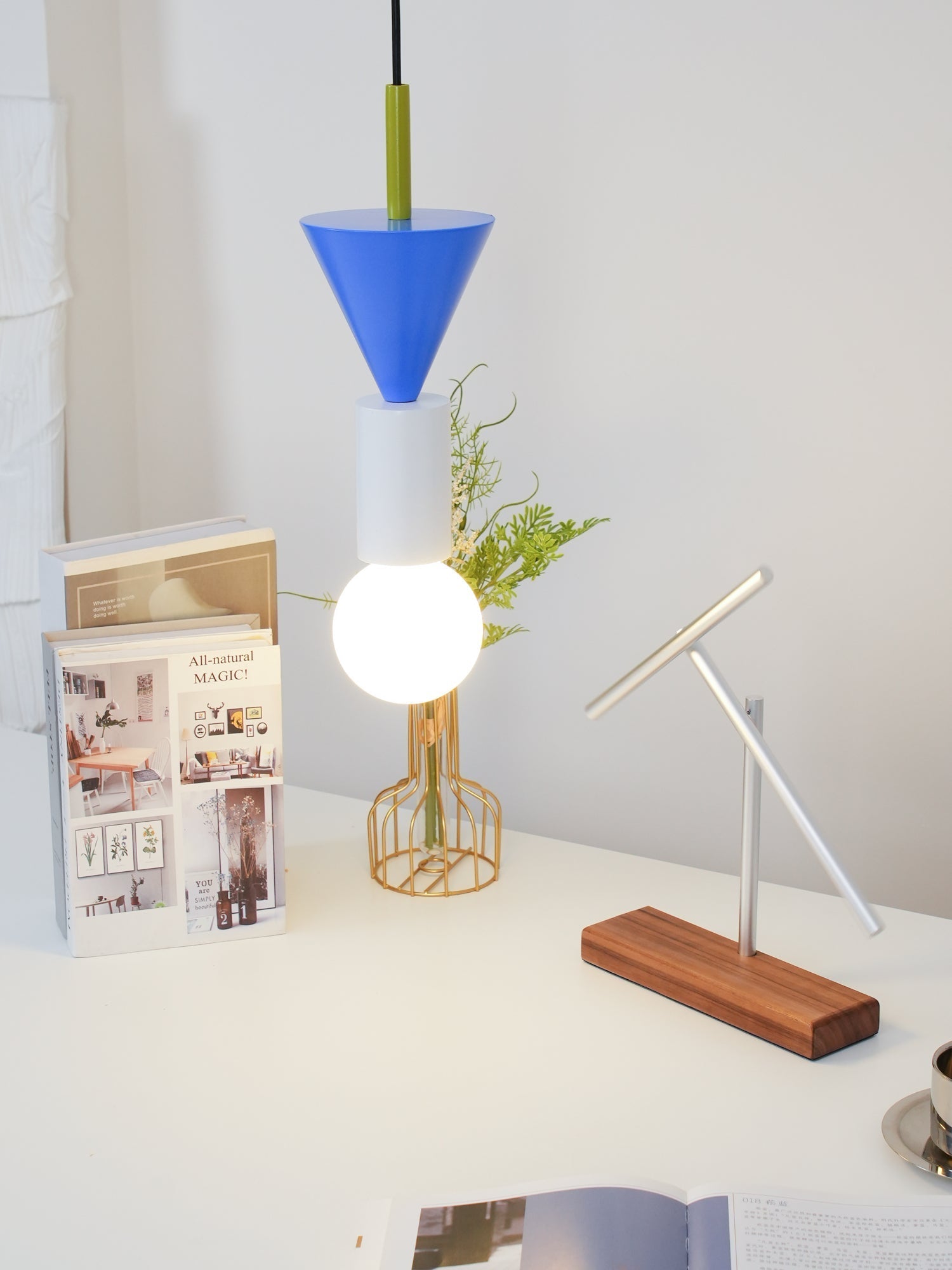 Gram Modern Wood Pendant Light-Neutral Decor