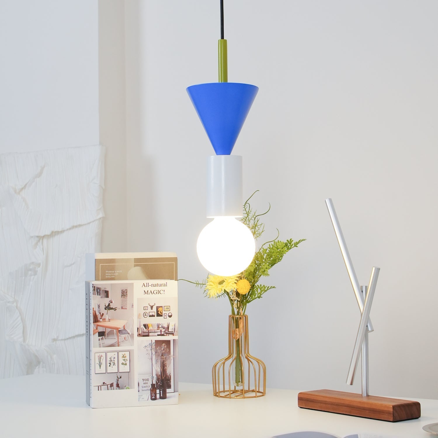 Gram Modern Wood Pendant Light-Neutral Decor