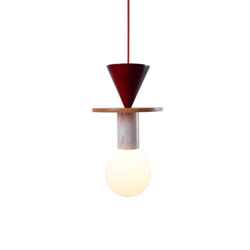 Gram Modern Wood Pendant Light-Neutral Decor