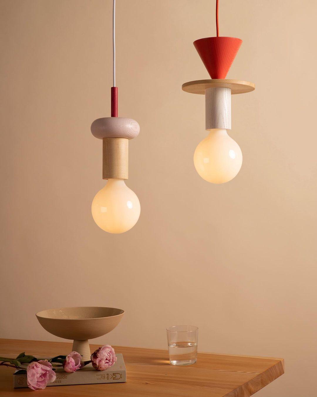 Gram Modern Wood Pendant Light-Neutral Decor