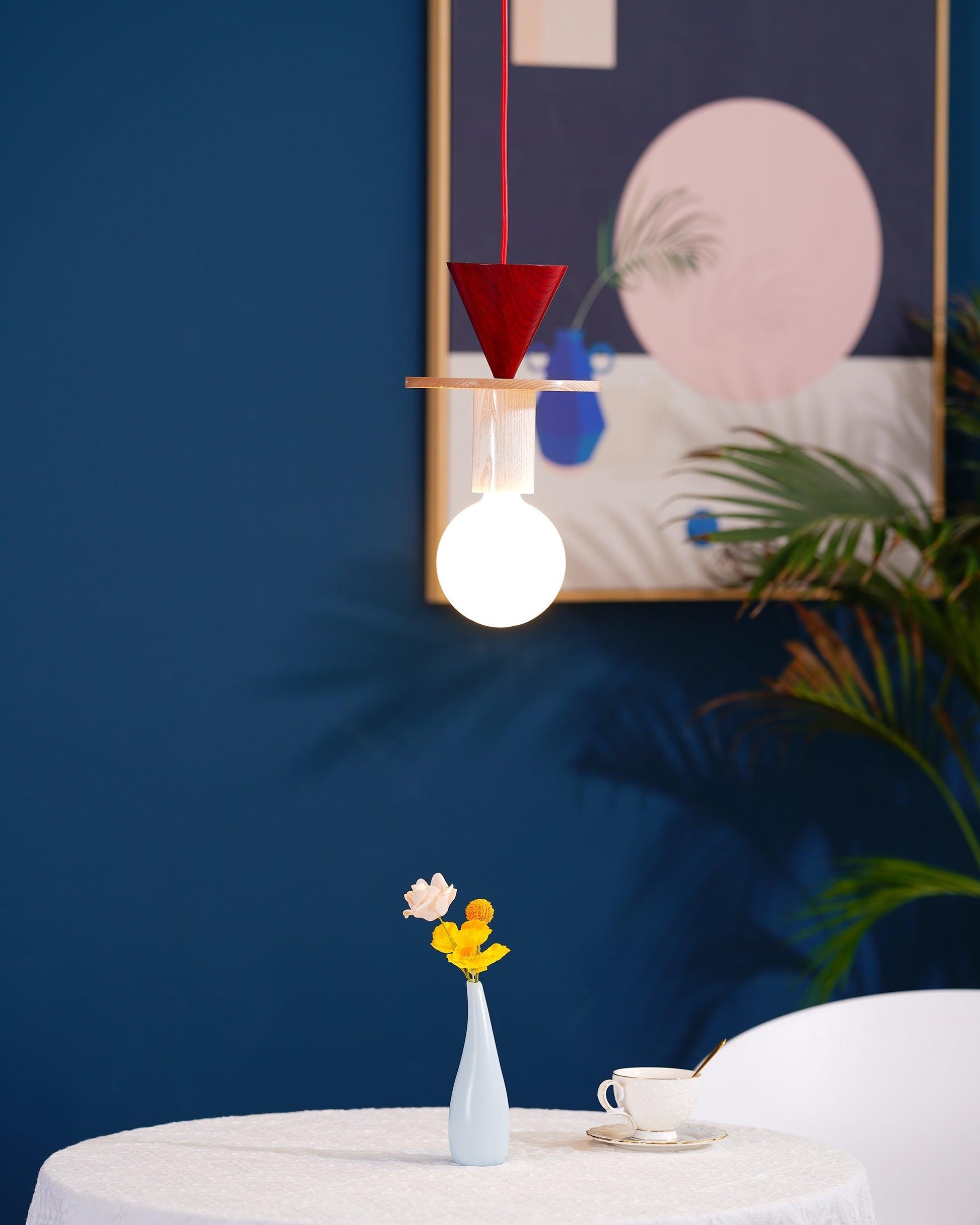 Gram Modern Wood Pendant Light-Neutral Decor