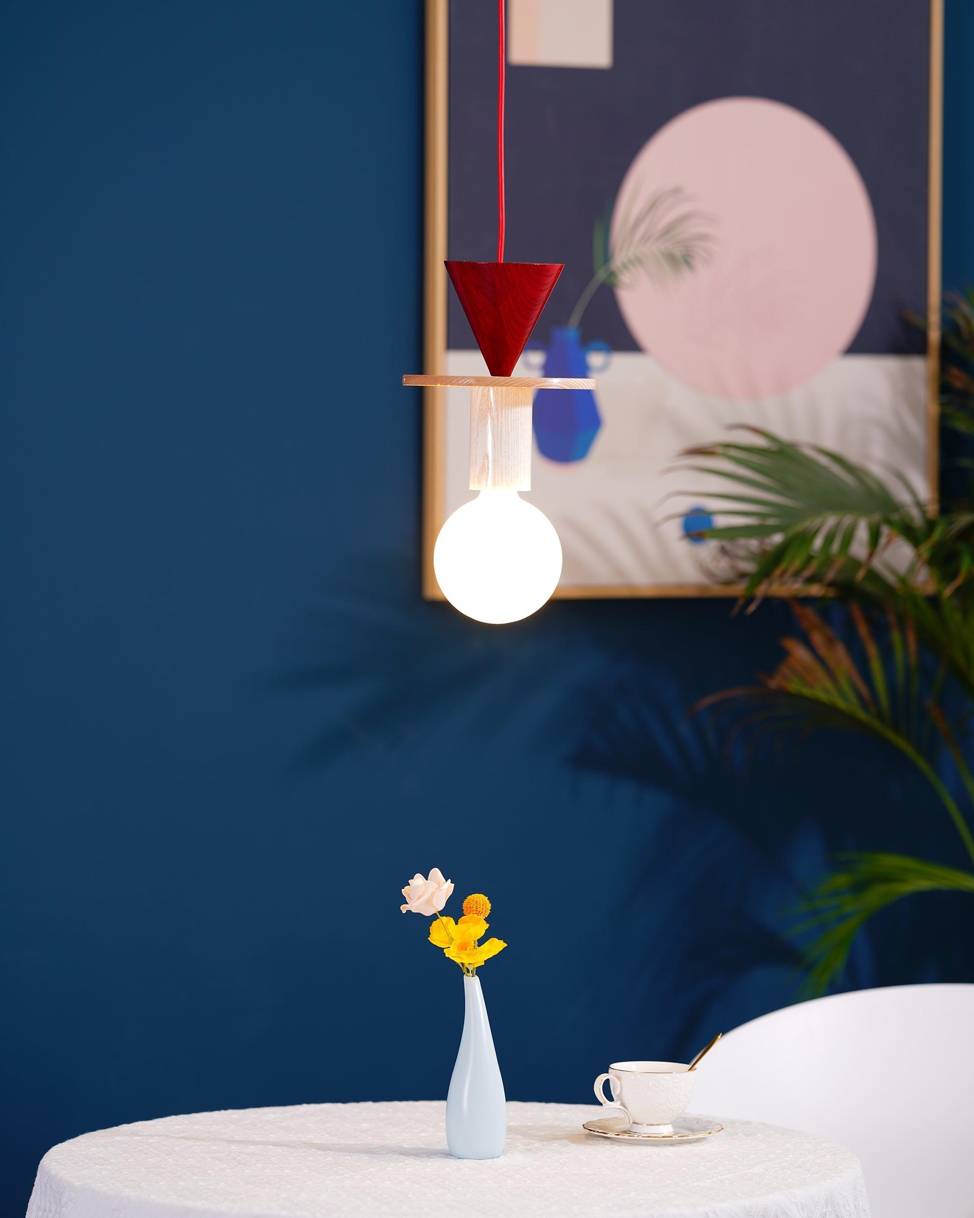 Gram Modern Wood Pendant Light-Neutral Decor