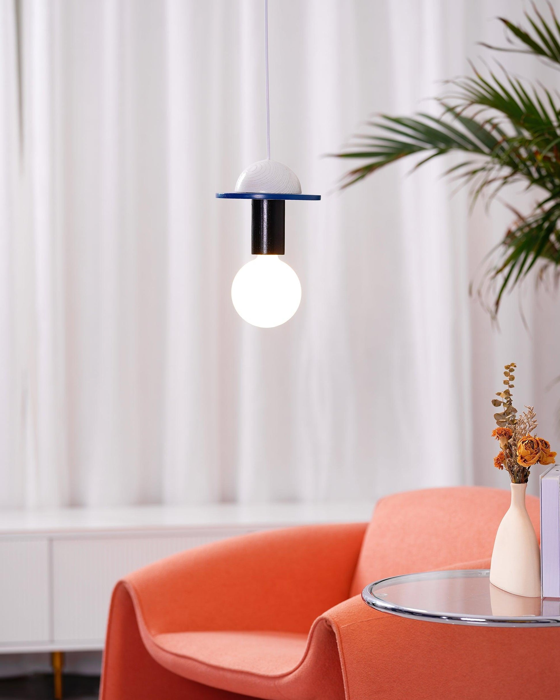 Gram Modern Wood Pendant Light-Neutral Decor