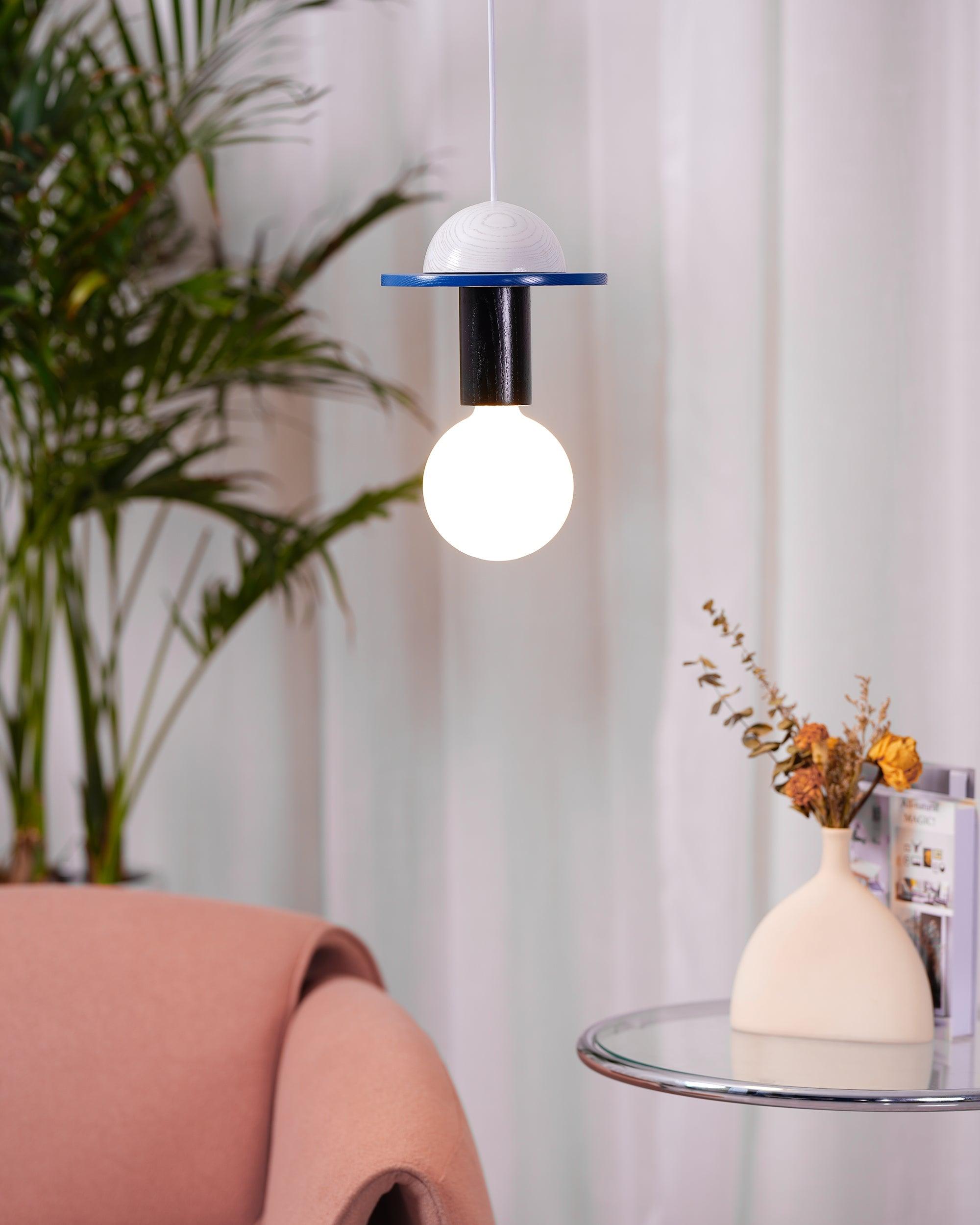 Gram Modern Wood Pendant Light-Neutral Decor