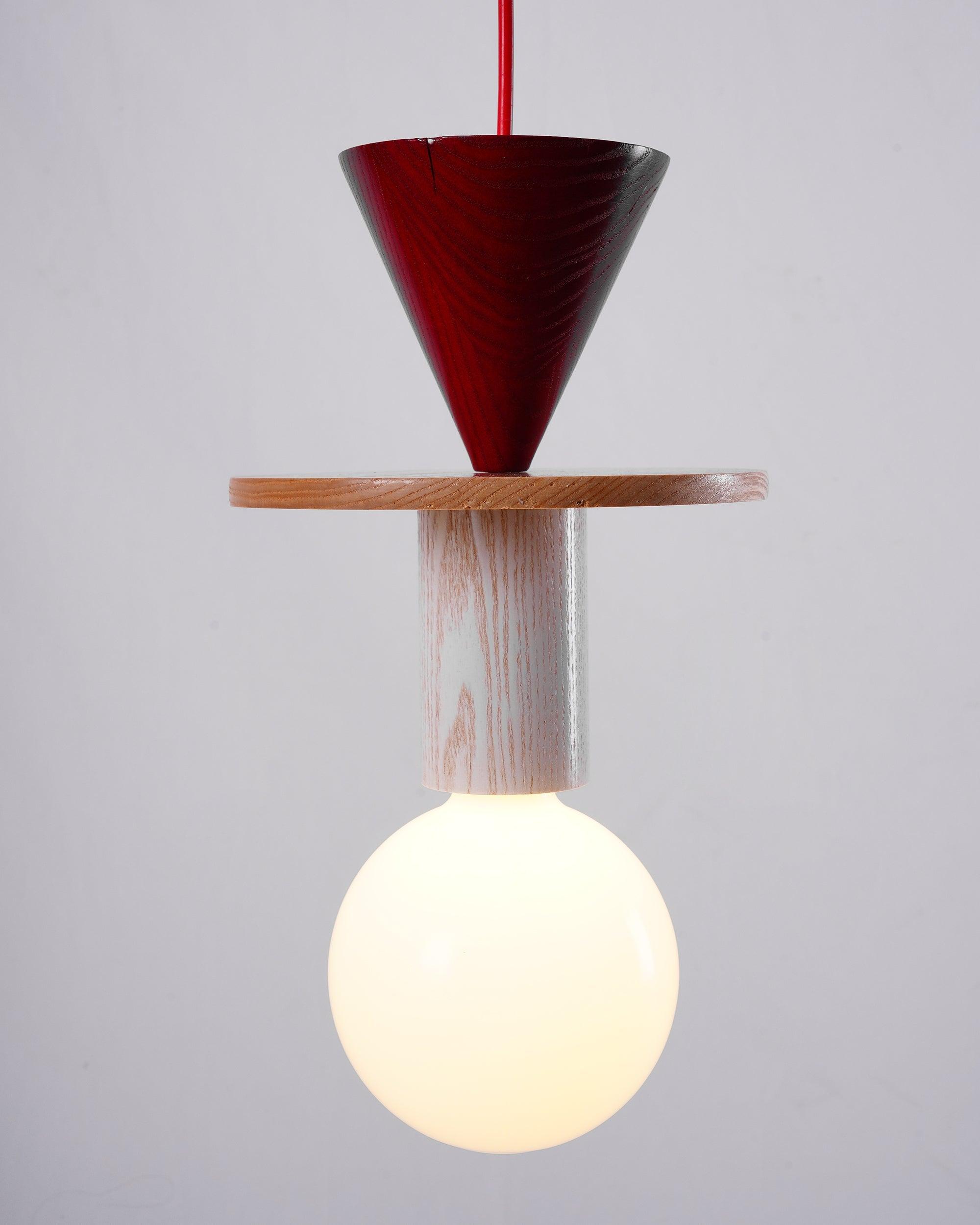 Gram Modern Wood Pendant Light-Neutral Decor