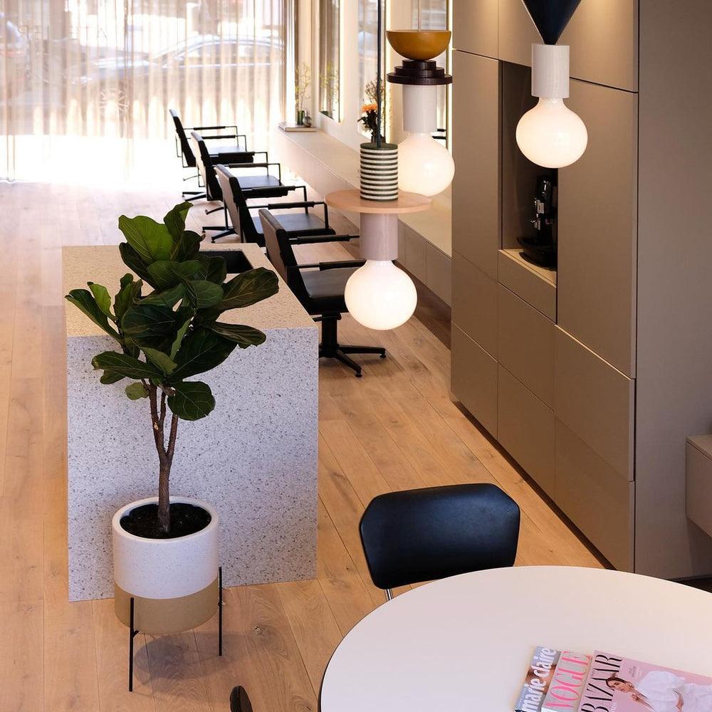 Gram Modern Wood Pendant Light-Neutral Decor