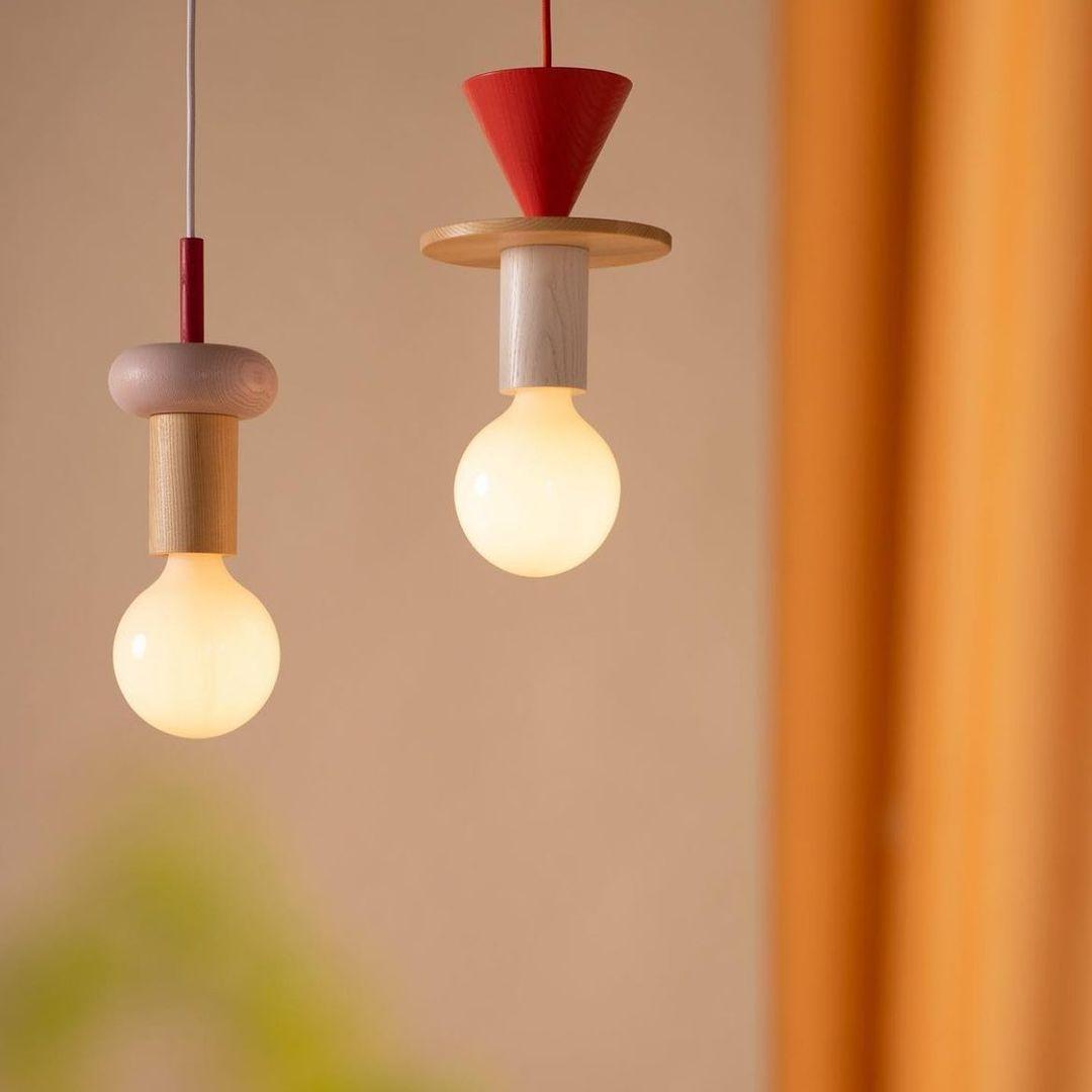 Gram Modern Wood Pendant Light-Neutral Decor