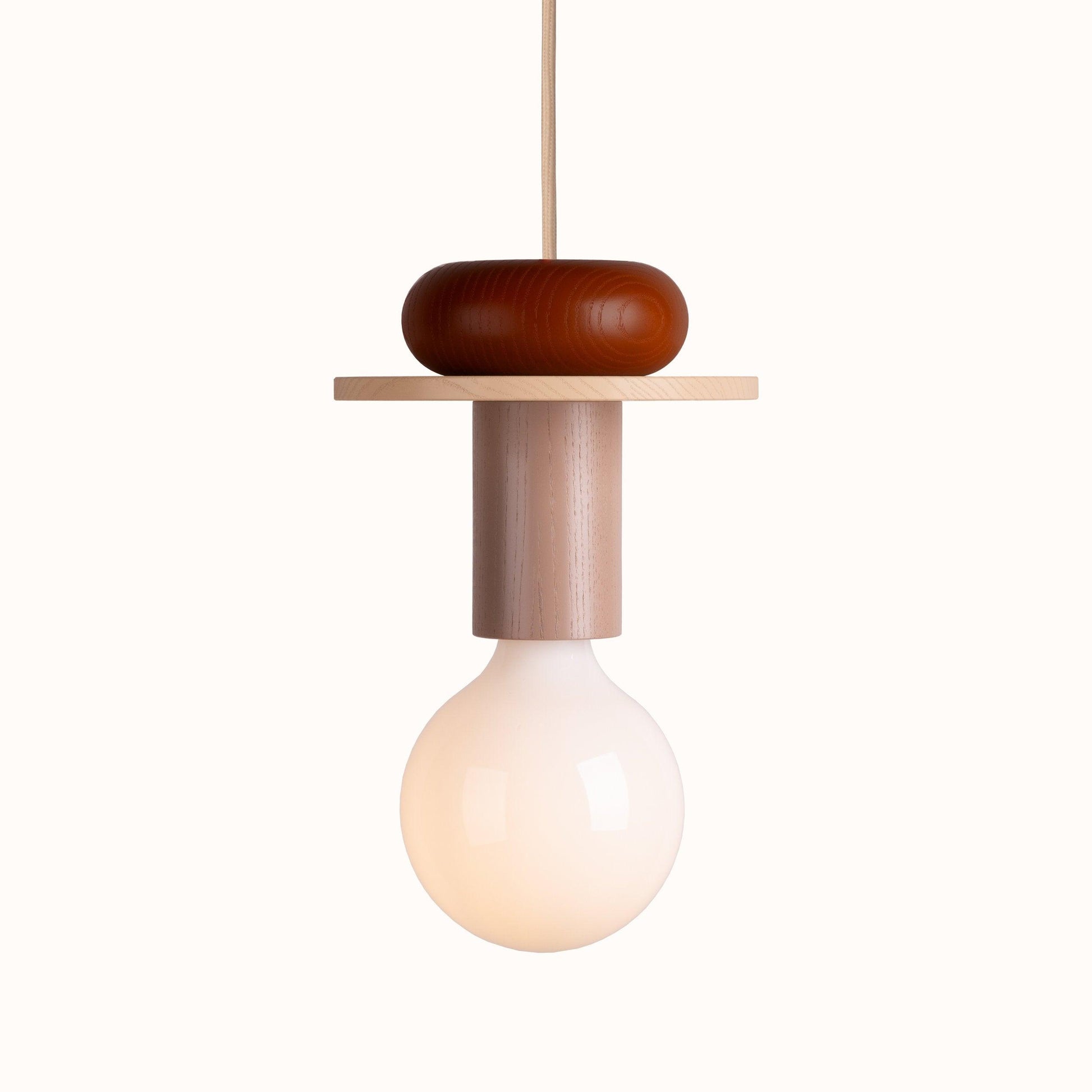 Gram Modern Wood Pendant Light-Neutral Decor