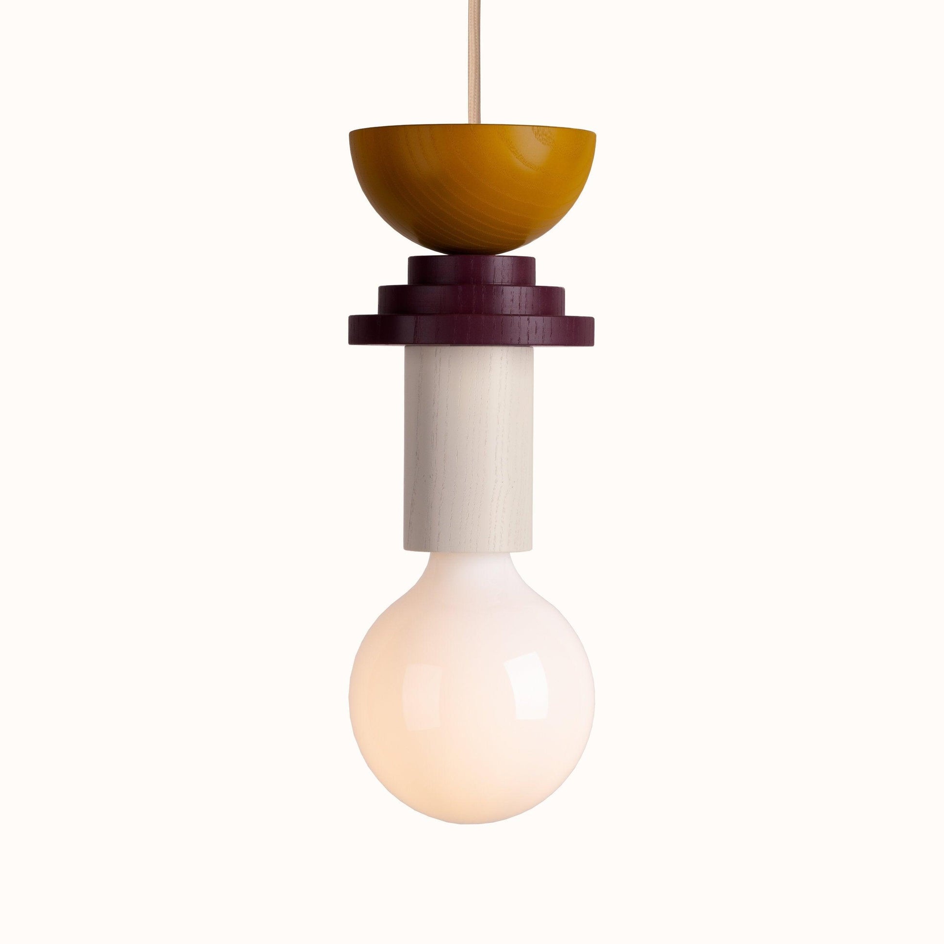 Gram Modern Wood Pendant Light-Neutral Decor