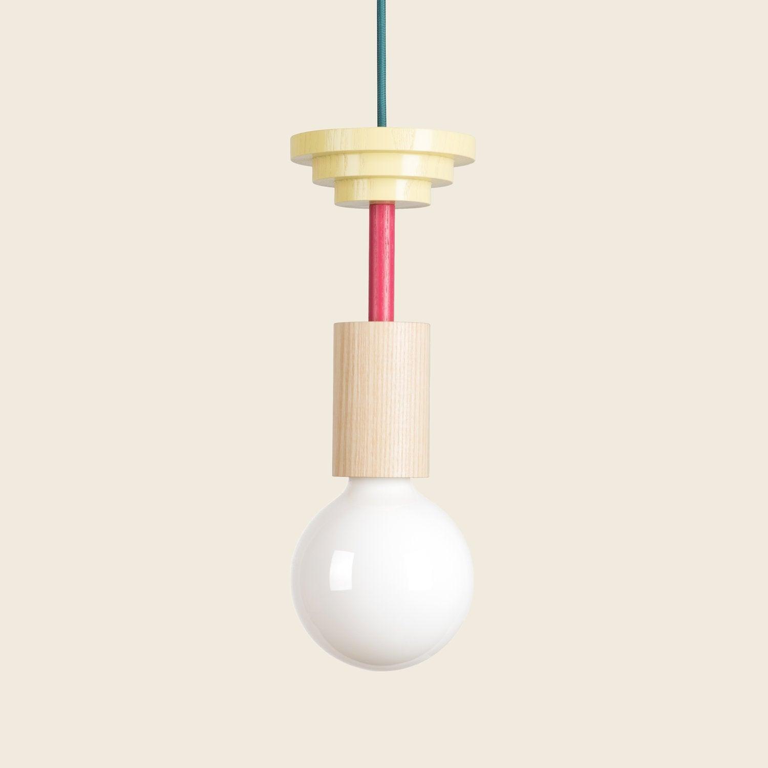 Gram Modern Wood Pendant Light-Neutral Decor