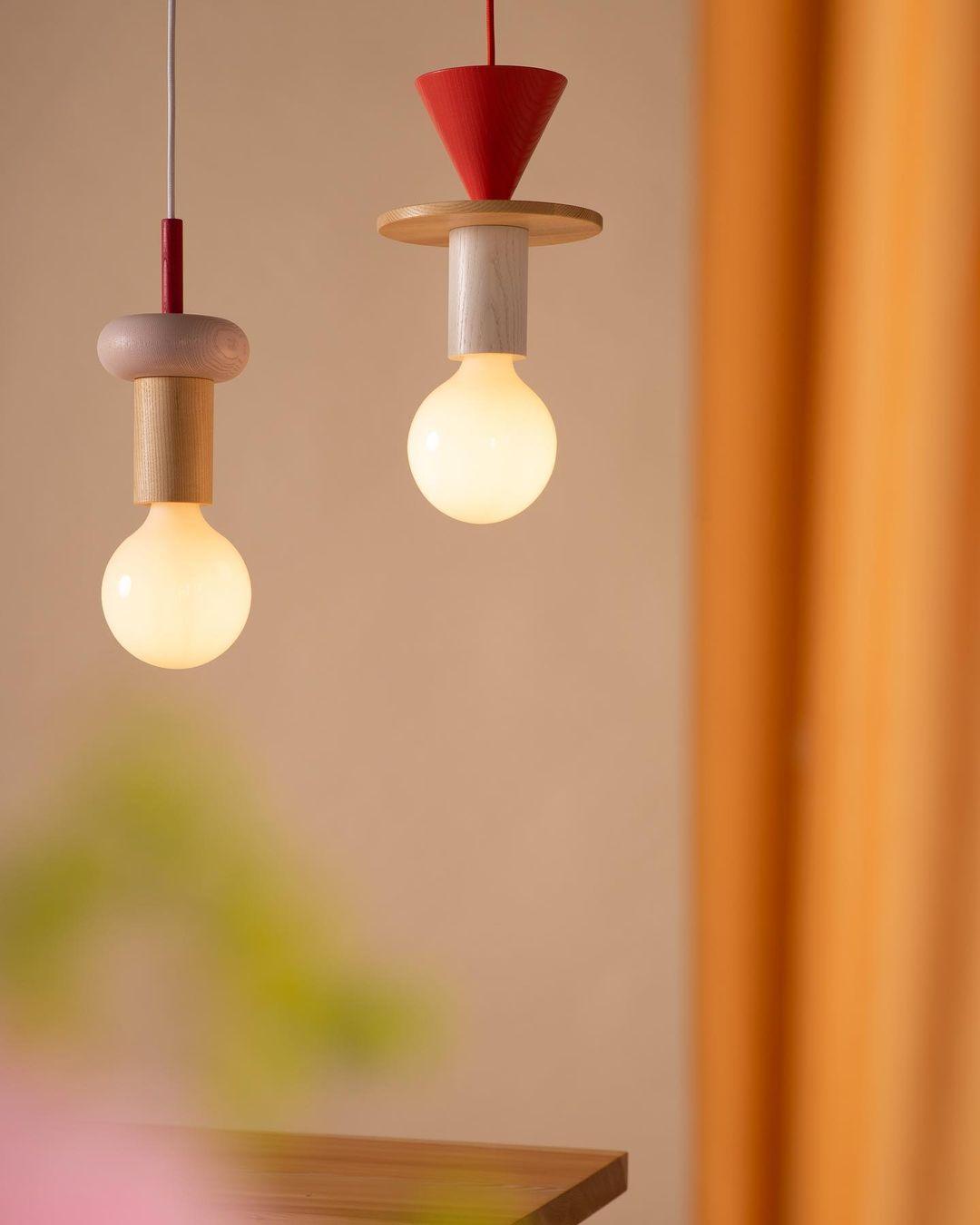 Gram Modern Wood Pendant Light-Neutral Decor