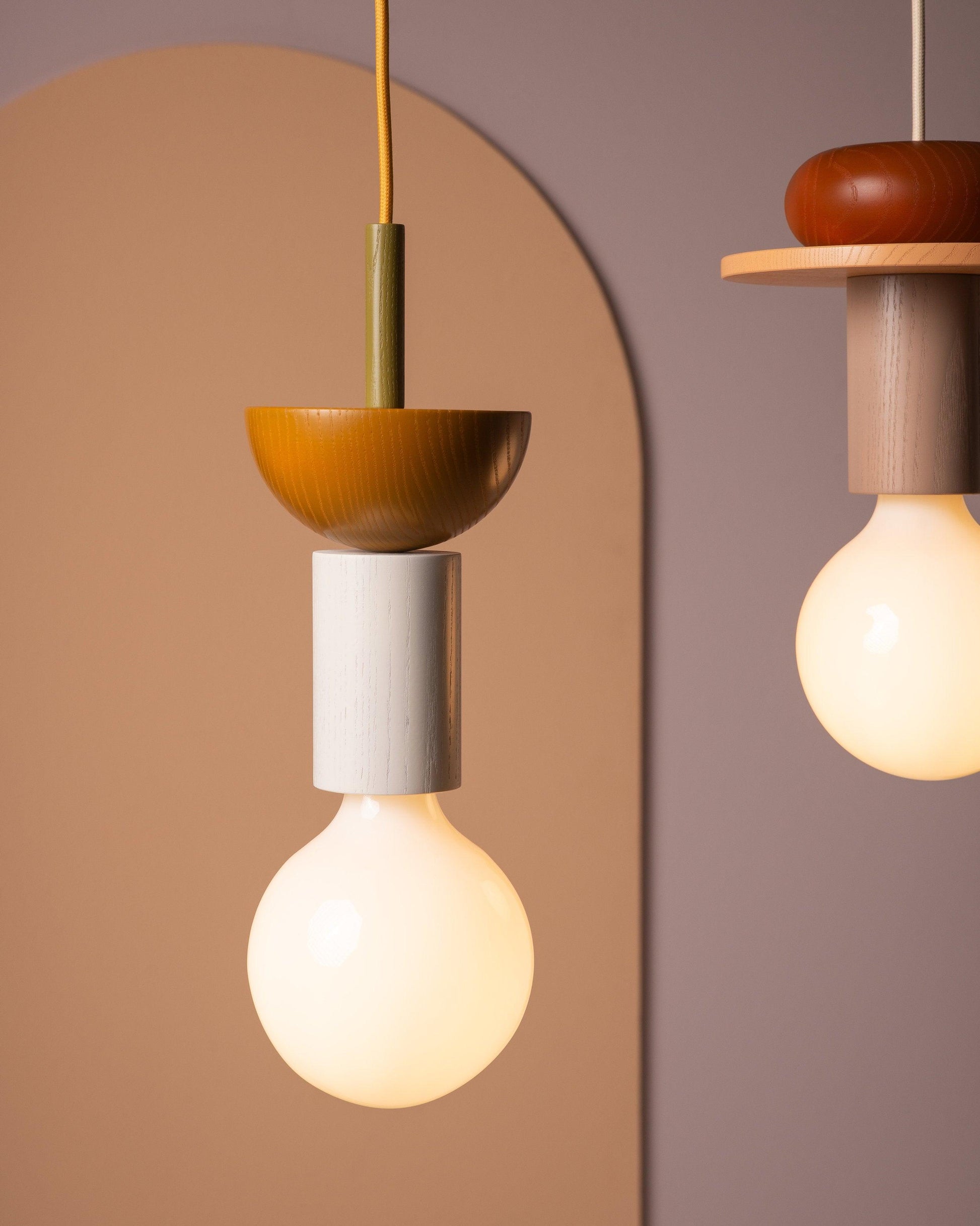 Gram Modern Wood Pendant Light-Neutral Decor