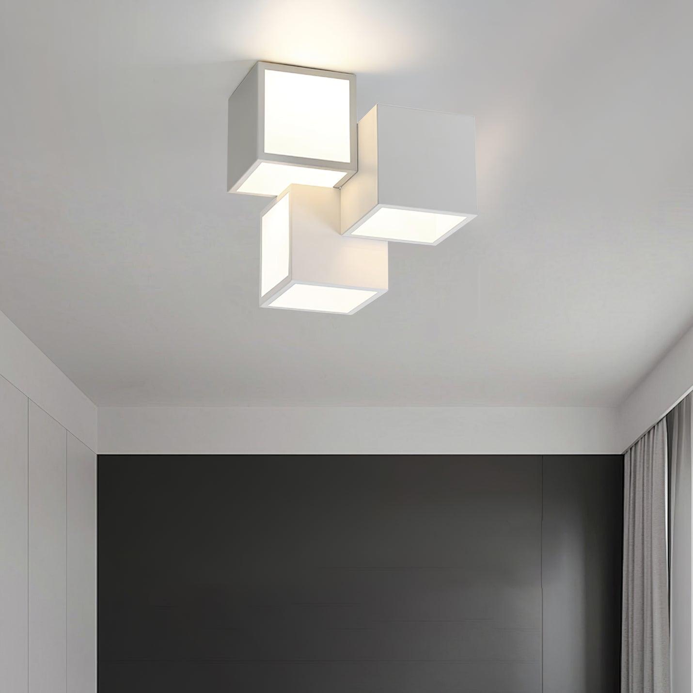 Evsilarae Modern Minimalist Geometric Ceiling Lamp-Neutral Decor