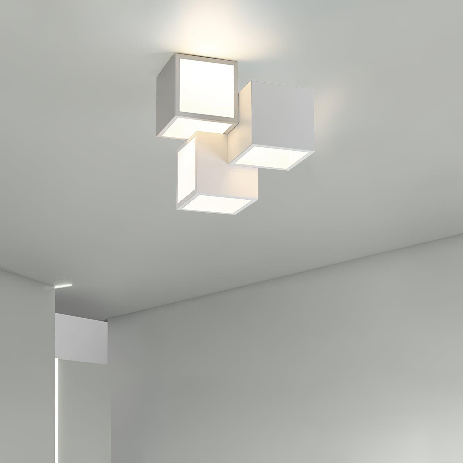 Evsilarae Modern Minimalist Geometric Ceiling Lamp-Neutral Decor