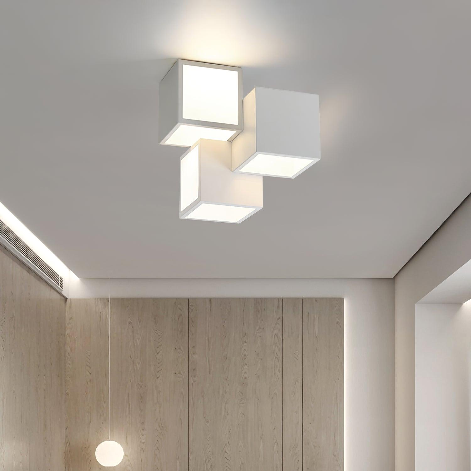 Evsilarae Modern Minimalist Geometric Ceiling Lamp-Neutral Decor