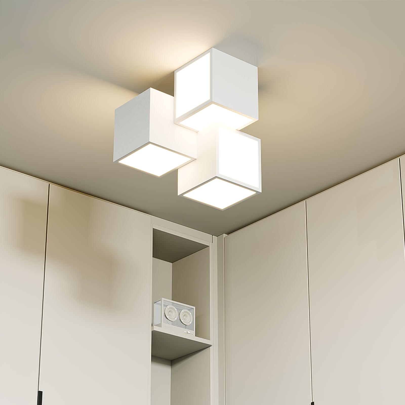 Evsilarae Modern Minimalist Geometric Ceiling Lamp-Neutral Decor