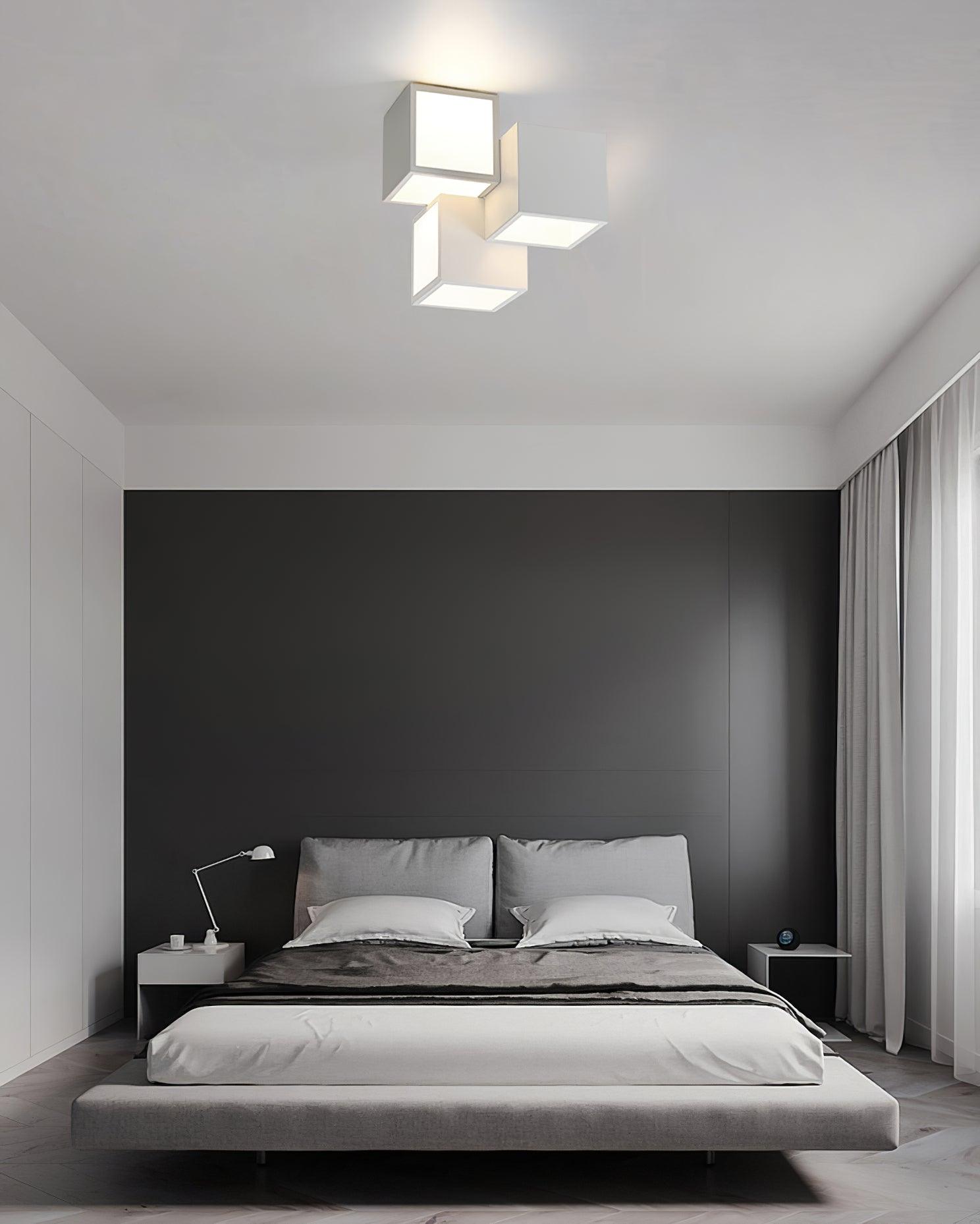 Evsilarae Modern Minimalist Geometric Ceiling Lamp-Neutral Decor