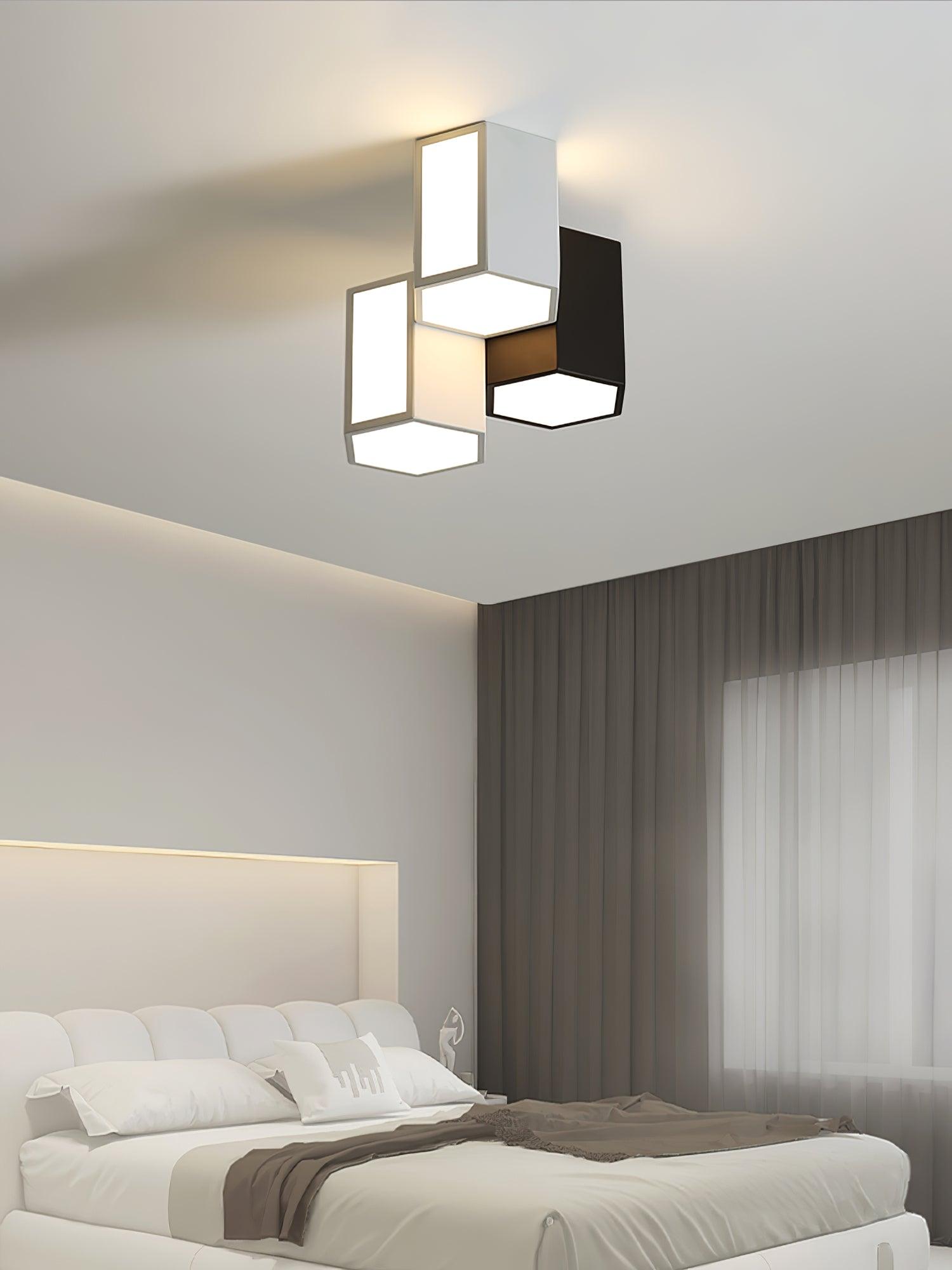 Ilthaisra Geometric Collection Ceiling Light-Neutral Decor